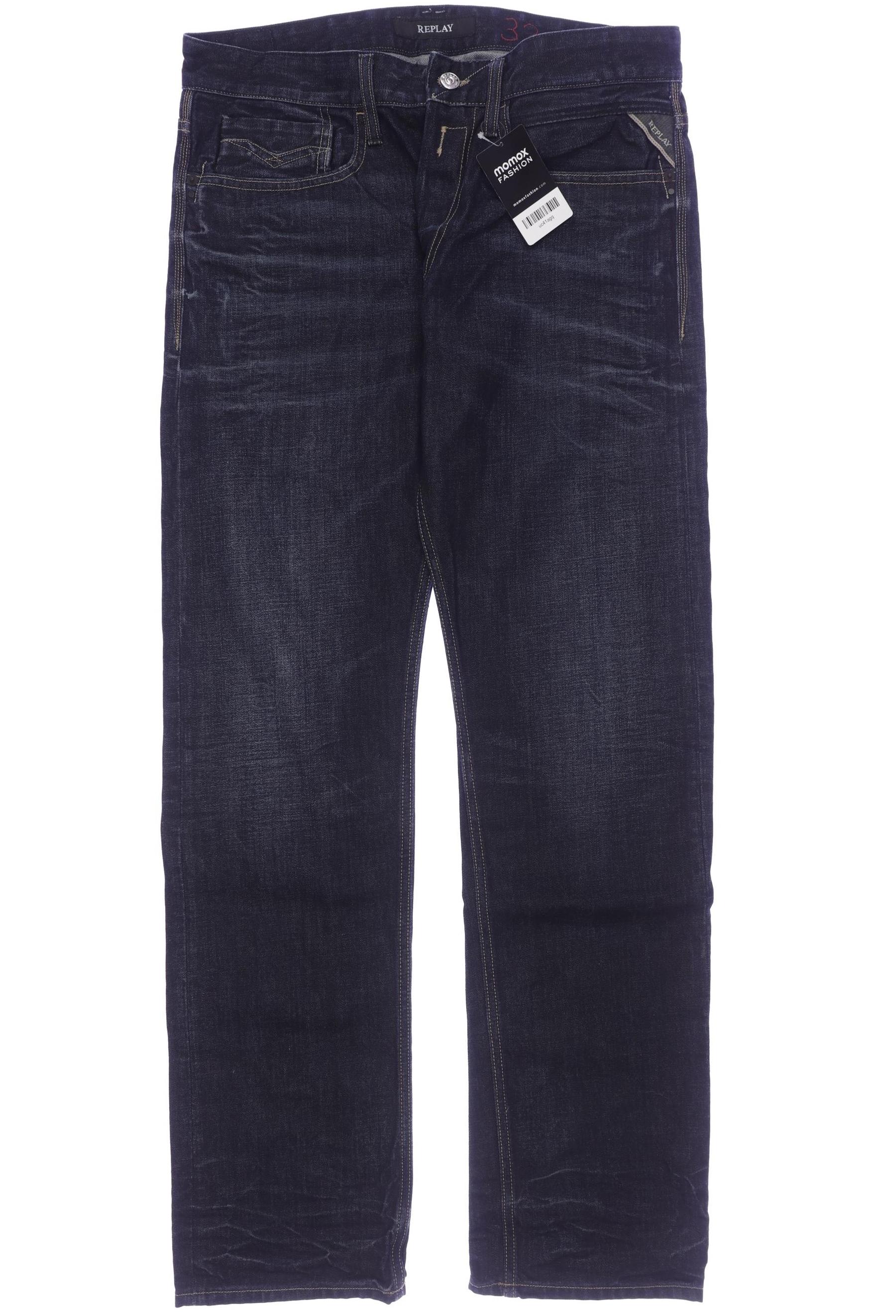 

Replay Herren Jeans, marineblau, Gr. 32