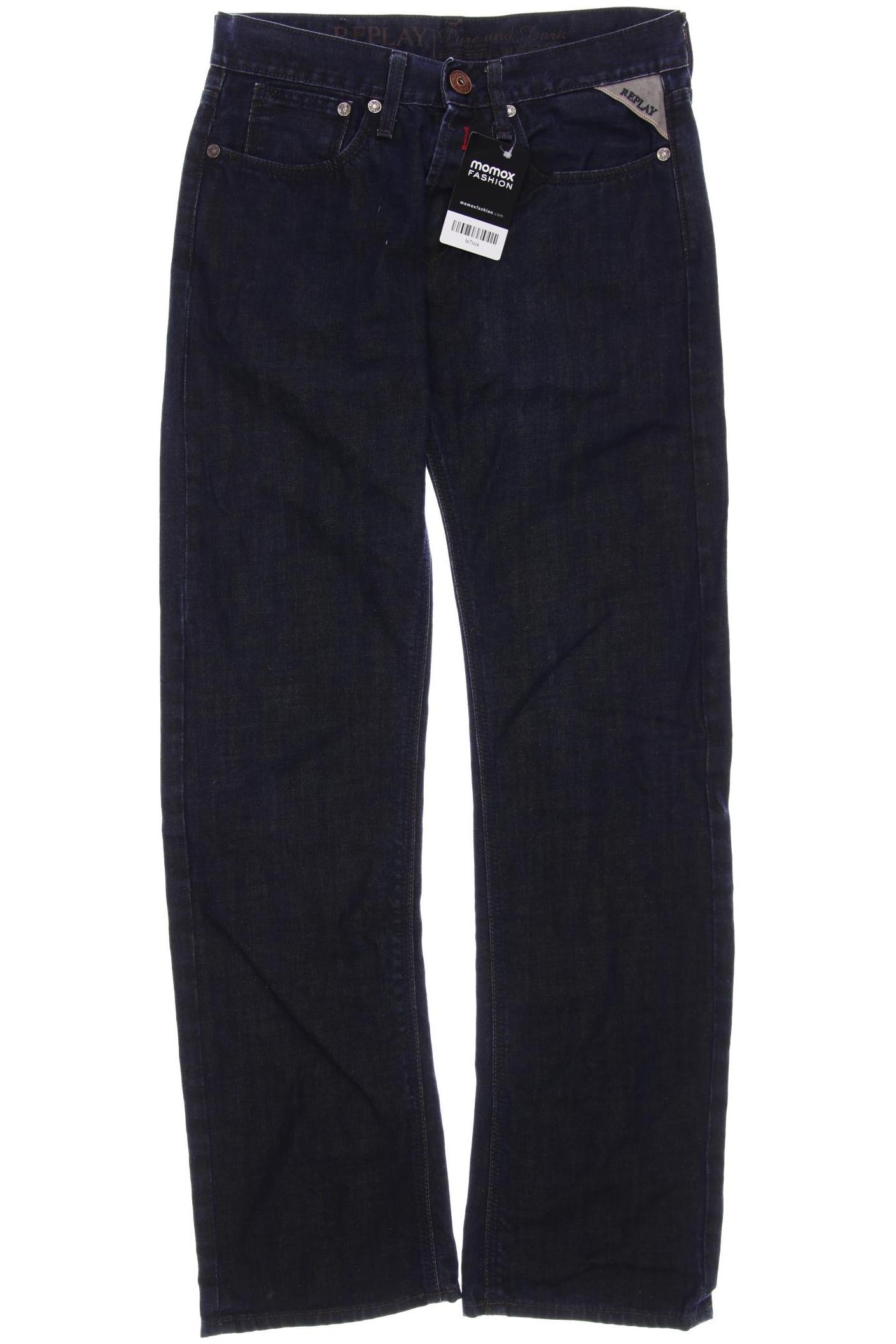 

Replay Herren Jeans, marineblau, Gr. 28