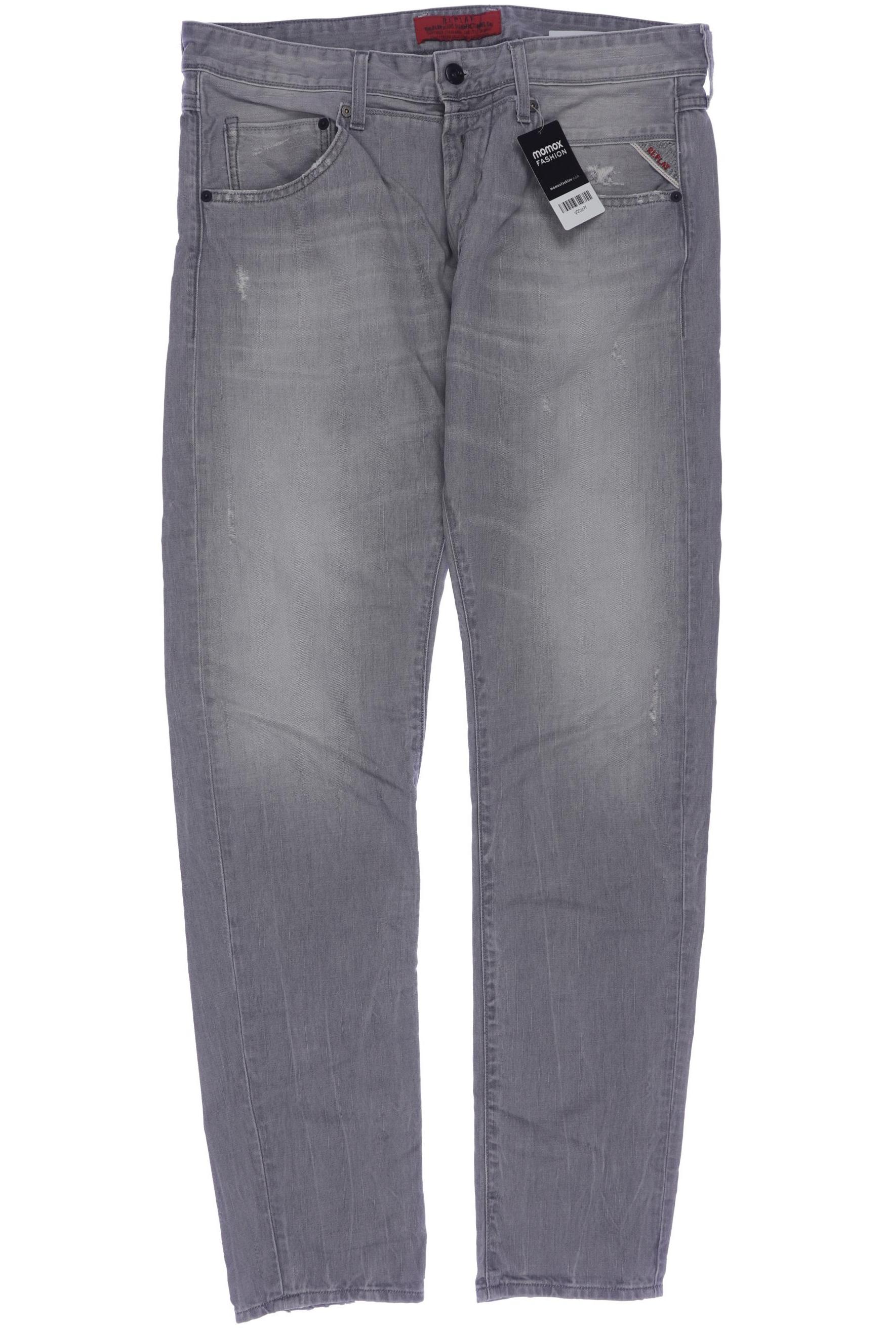

Replay Herren Jeans, grau, Gr. 33