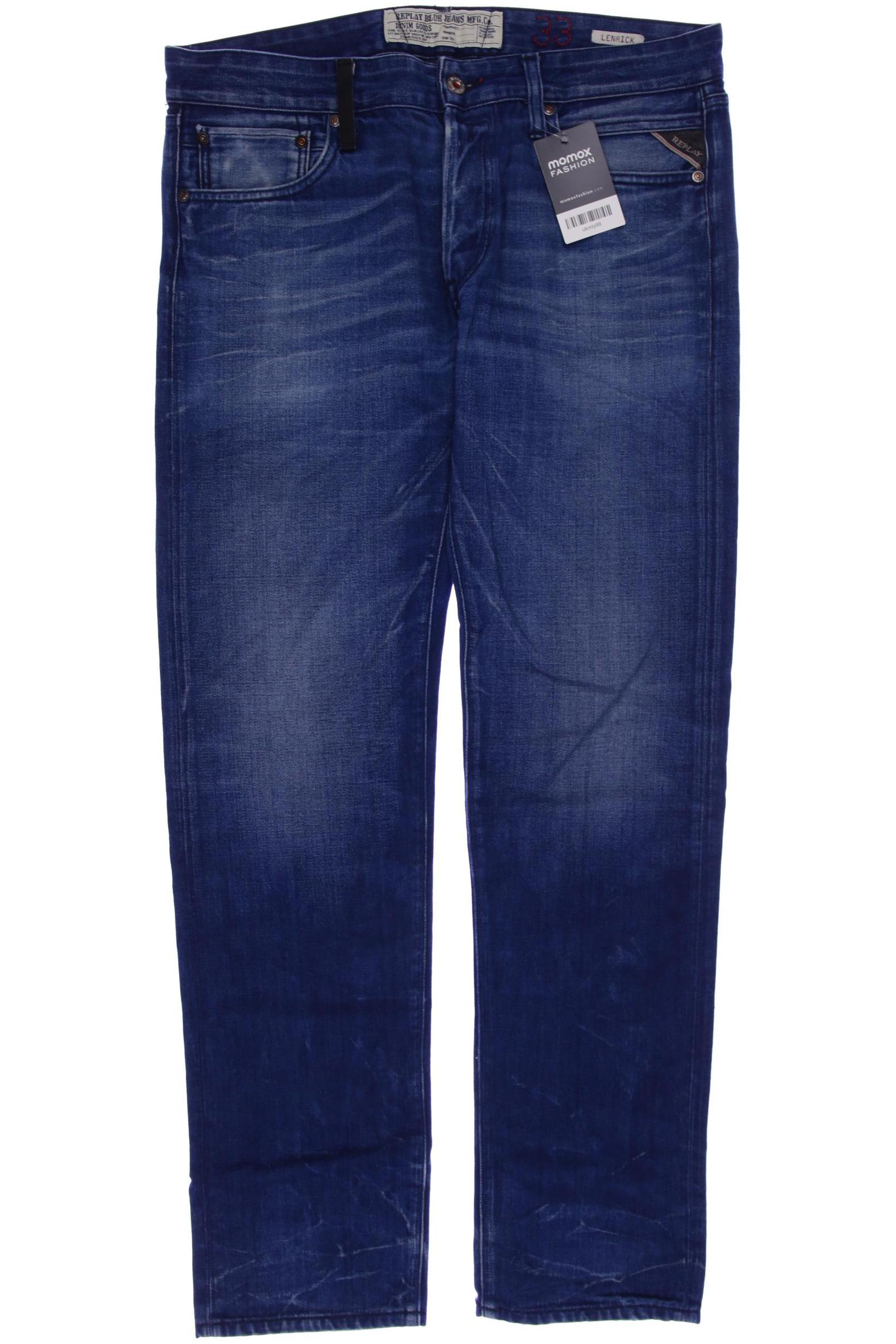 

Replay Herren Jeans, blau