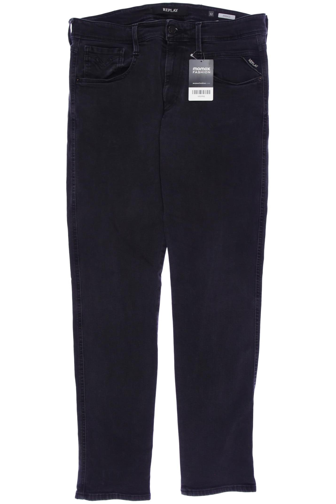 

Replay Herren Jeans, schwarz, Gr. 32