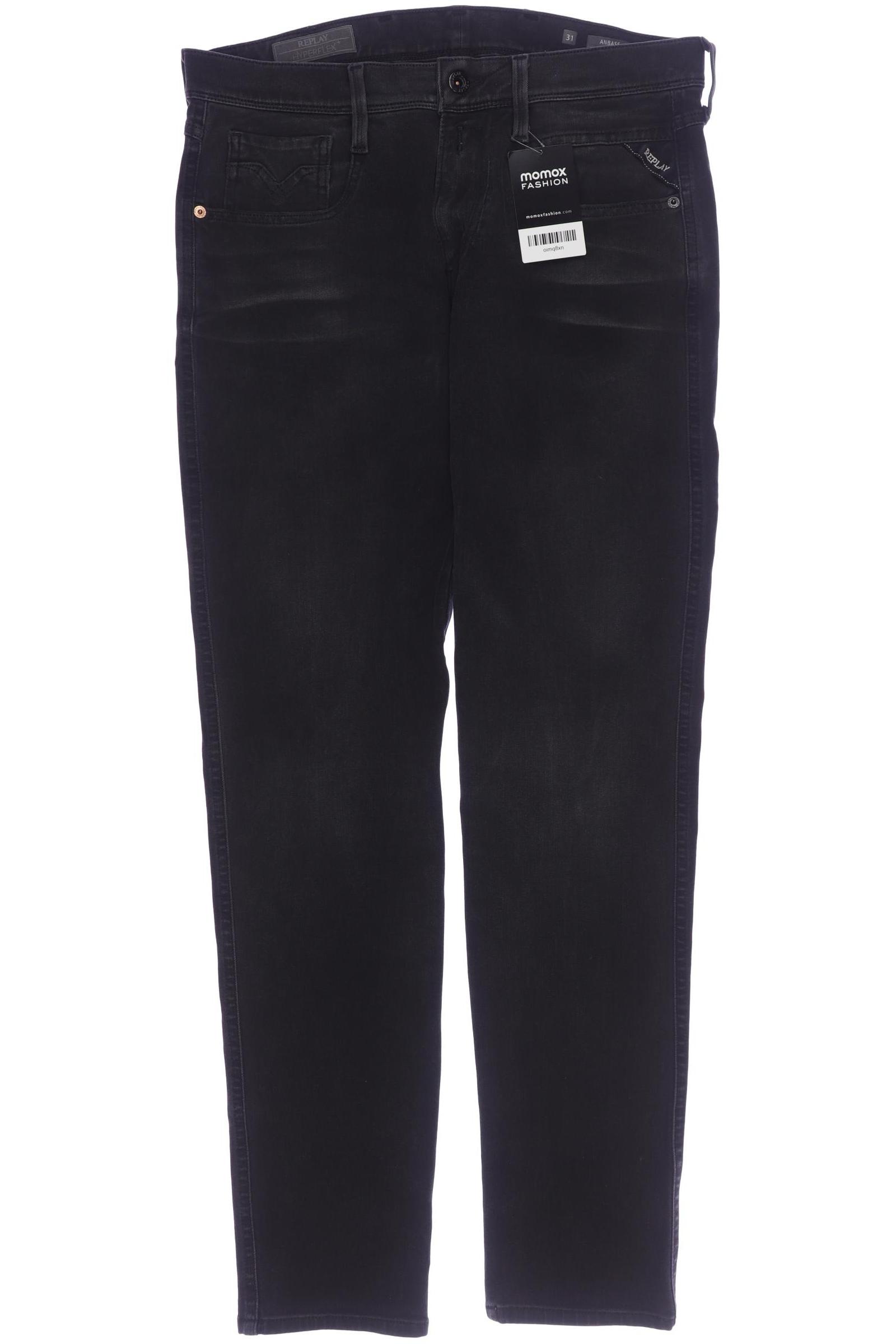 

Replay Herren Jeans, schwarz, Gr. 31