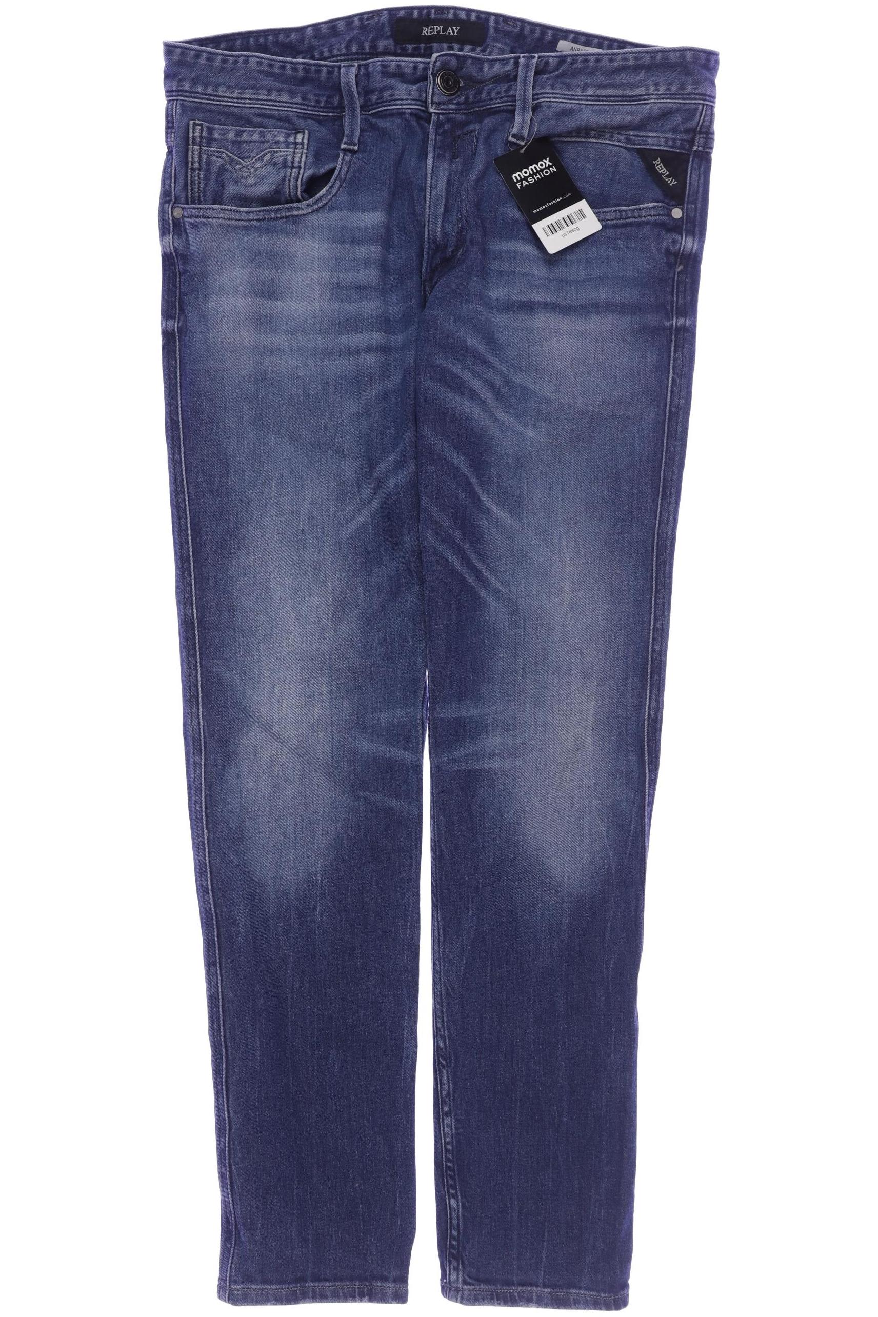 

Replay Herren Jeans, marineblau, Gr. 33