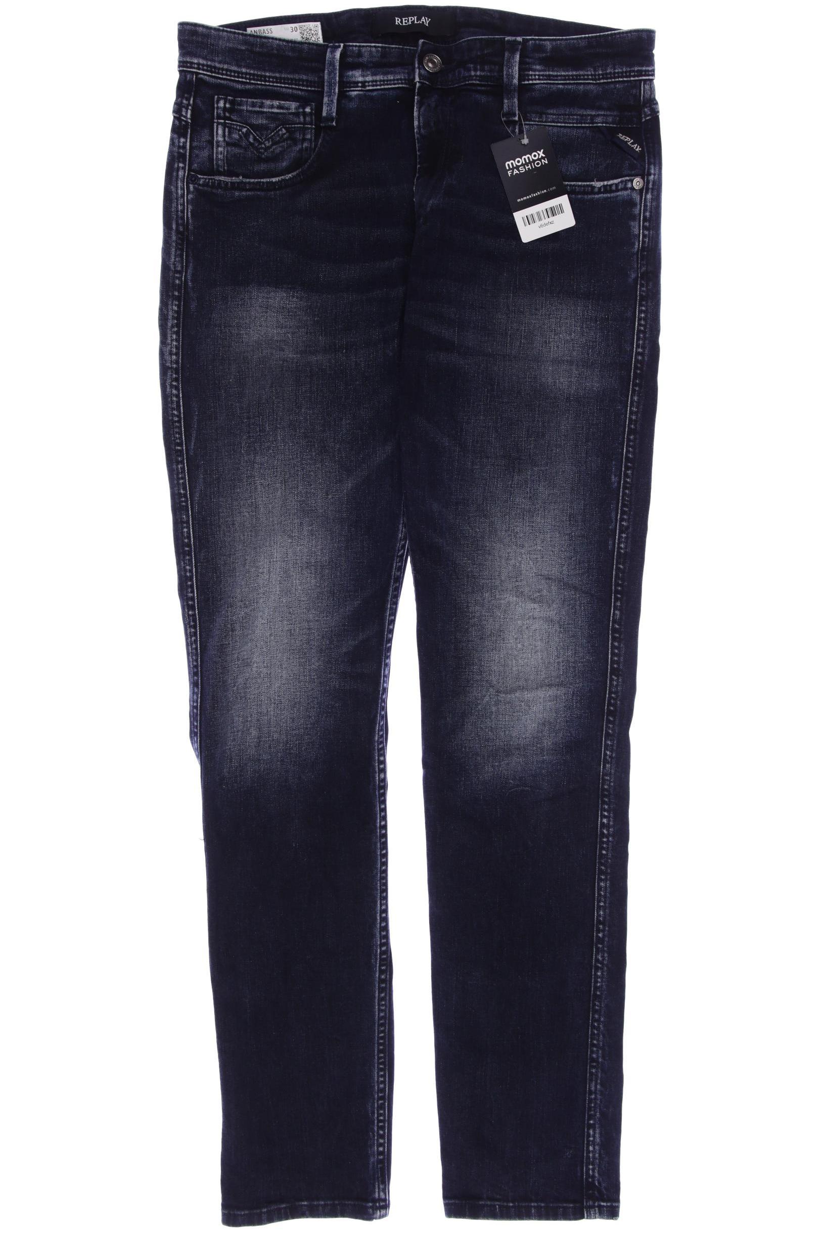 

Replay Herren Jeans, marineblau, Gr. 30