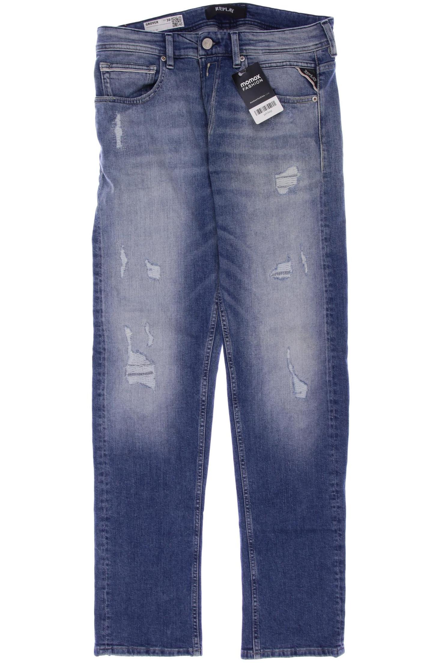 

Replay Herren Jeans, blau