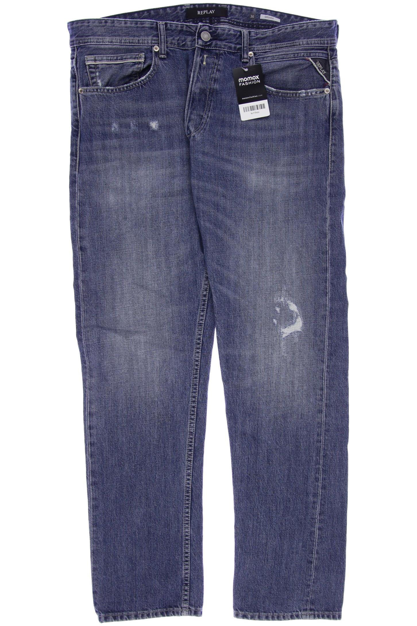 

Replay Herren Jeans, blau