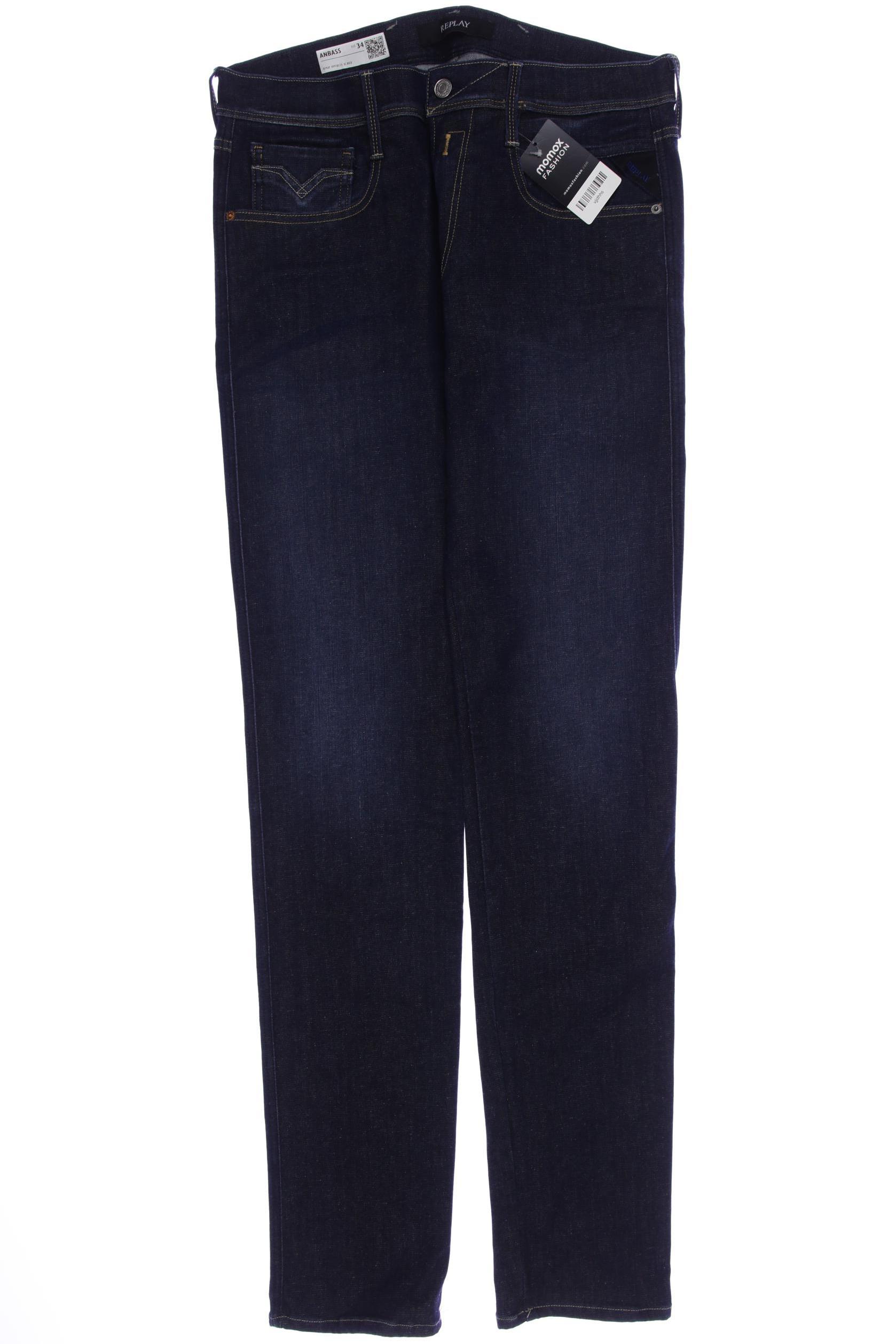 

Replay Herren Jeans, marineblau, Gr. 34