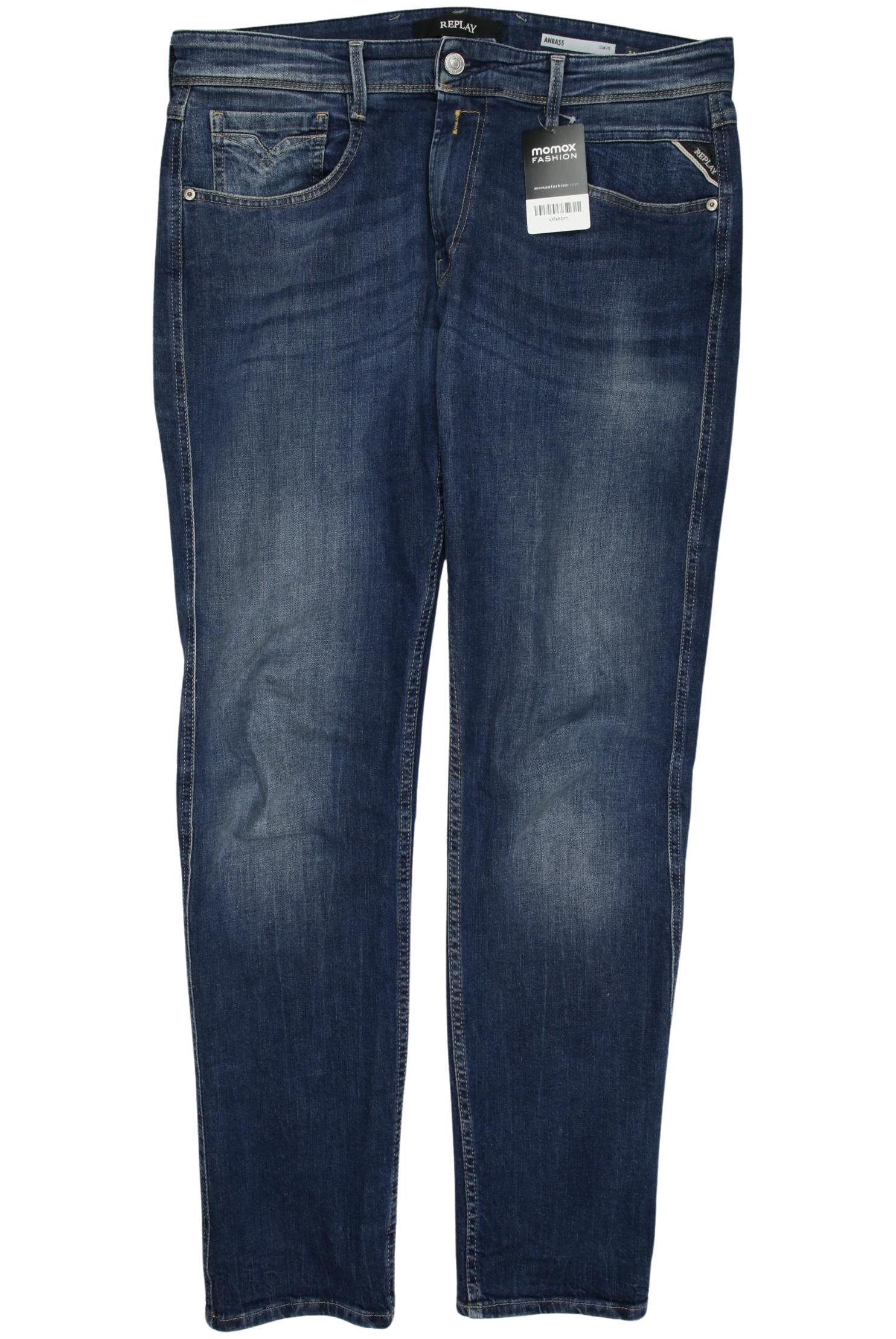 

Replay Herren Jeans, blau, Gr. 34