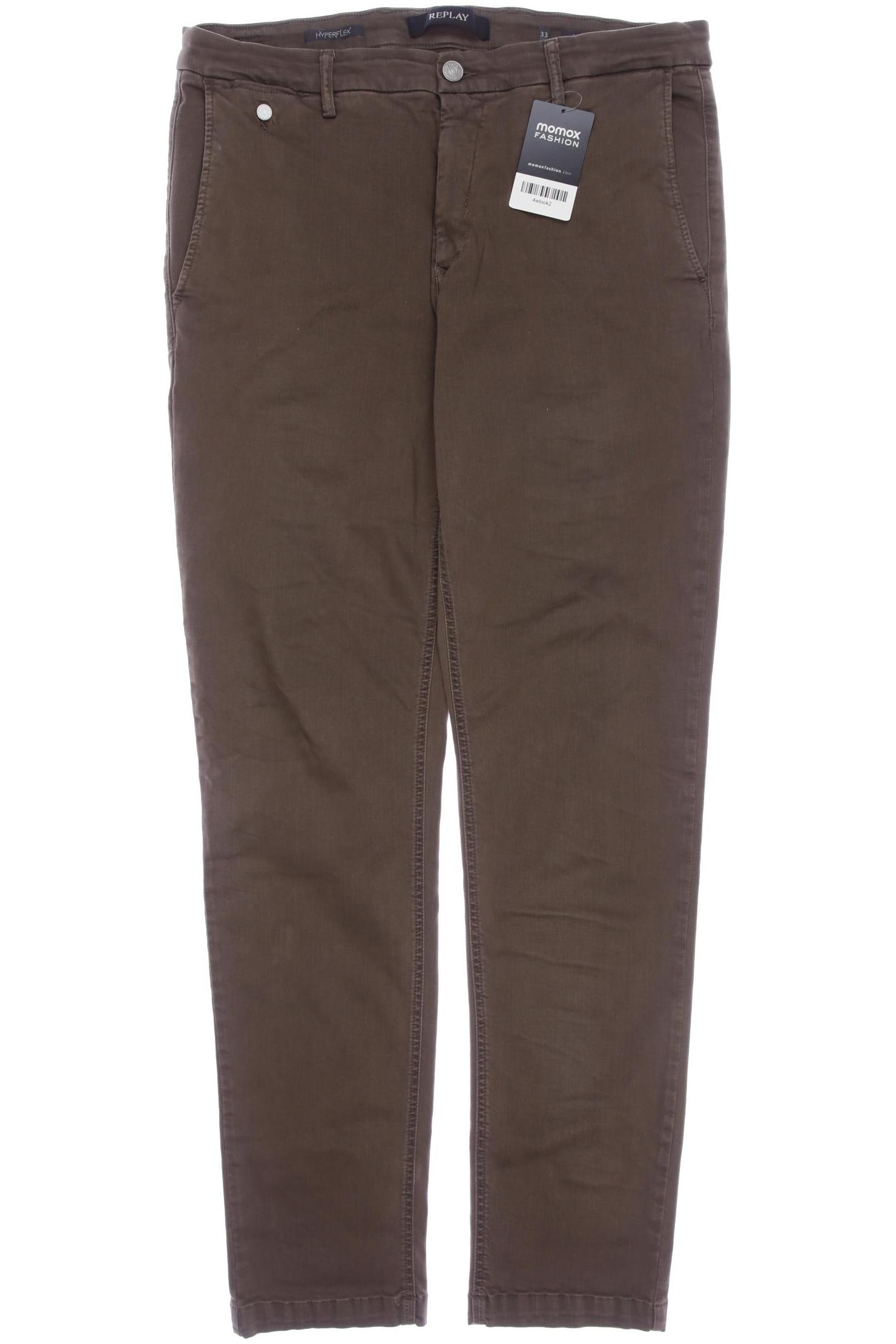 

Replay Herren Jeans, braun, Gr. 33