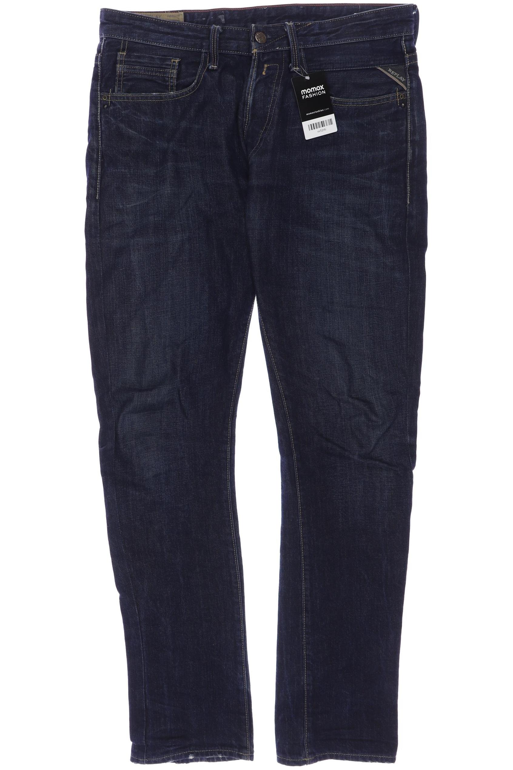 

Replay Herren Jeans, blau