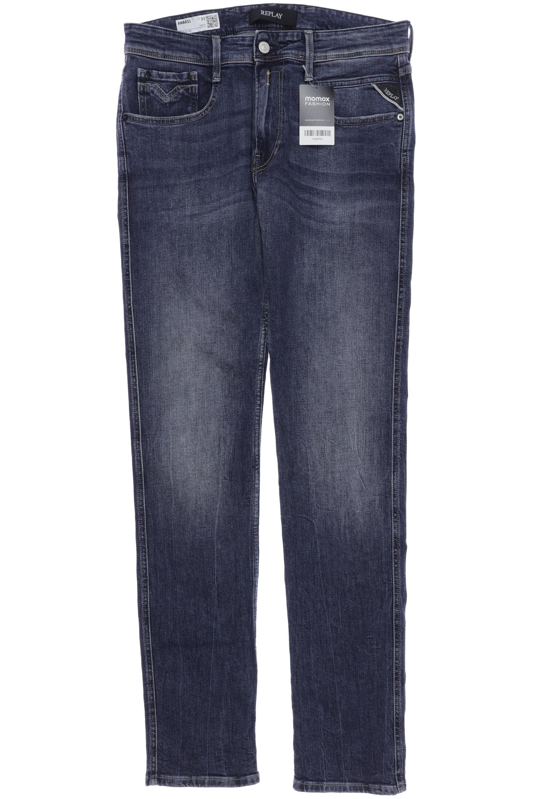

Replay Herren Jeans, marineblau, Gr. 31