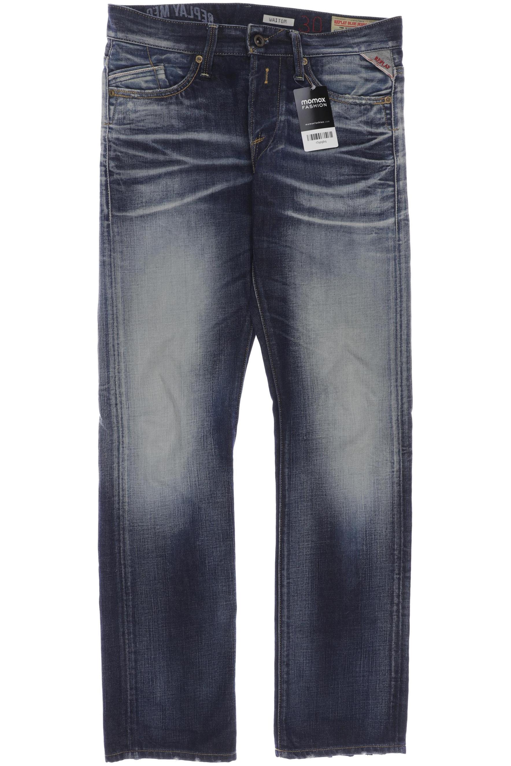 

Replay Herren Jeans, marineblau, Gr. 30