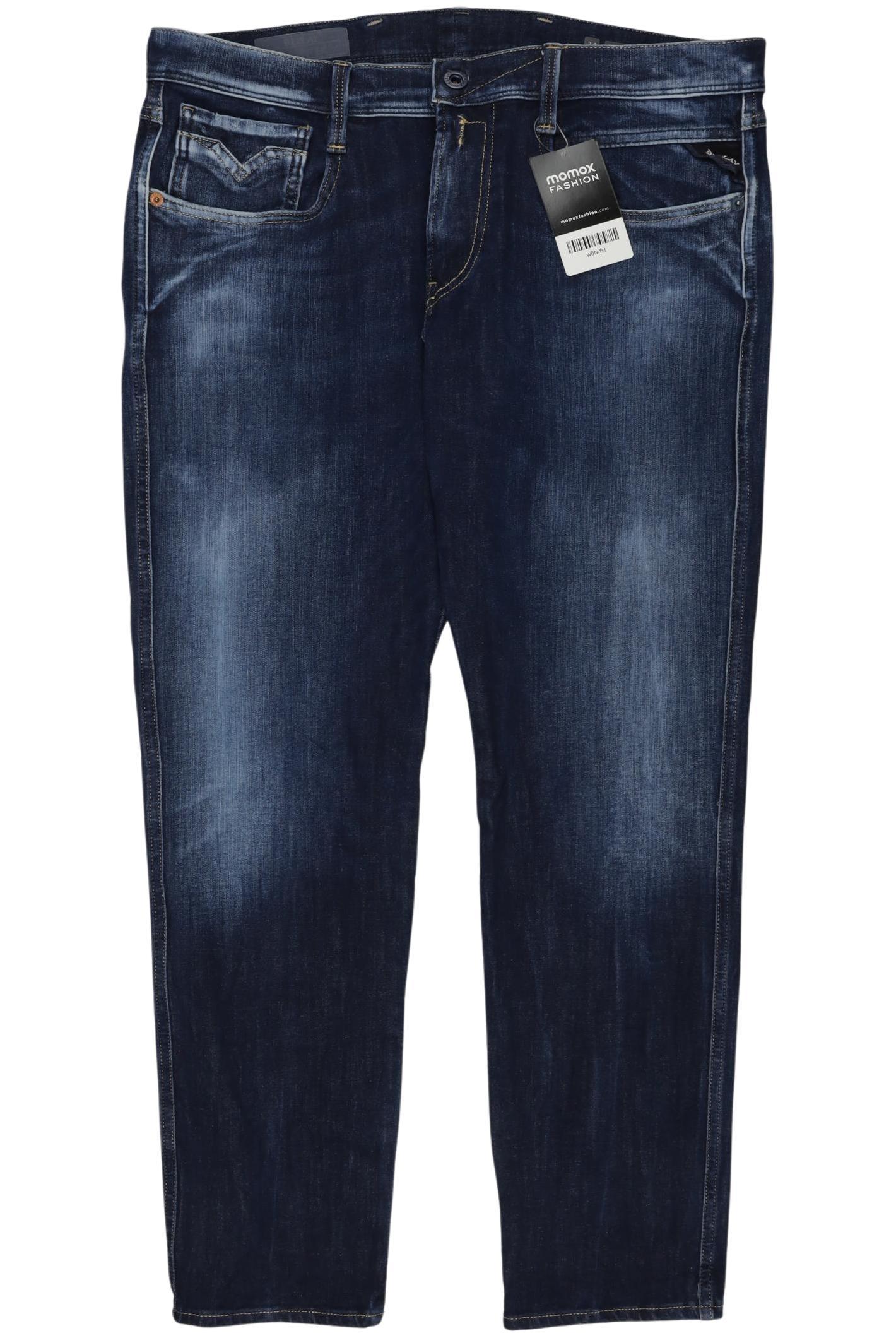 

Replay Herren Jeans, marineblau, Gr. 34