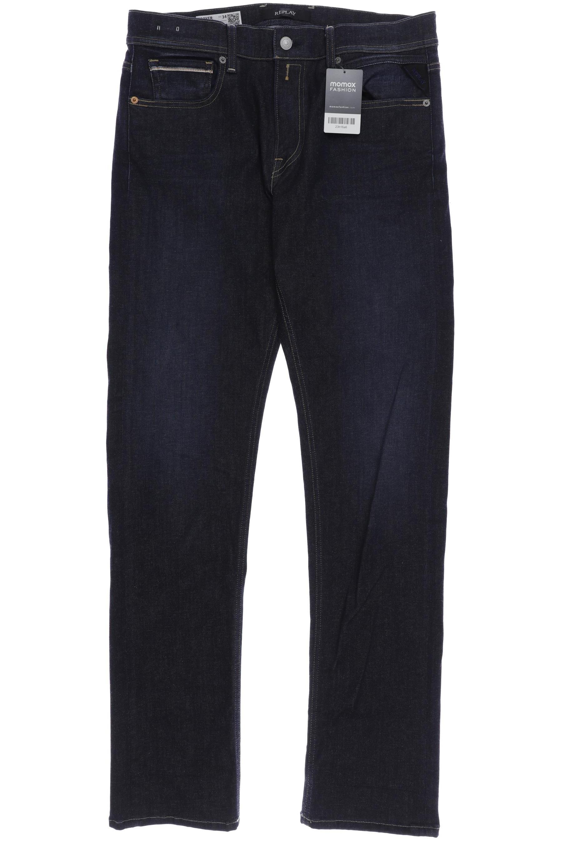 

Replay Herren Jeans, marineblau, Gr. 52
