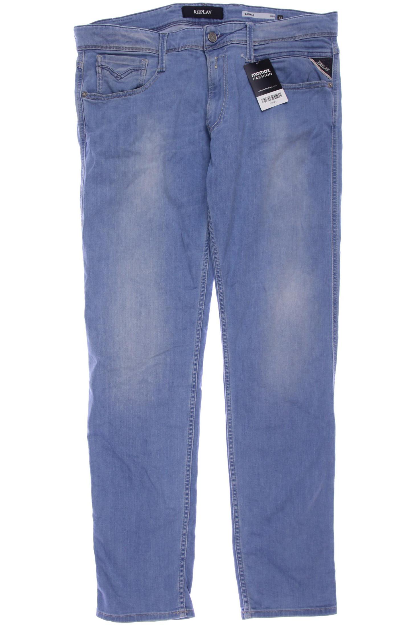 

Replay Herren Jeans, hellblau, Gr. 52