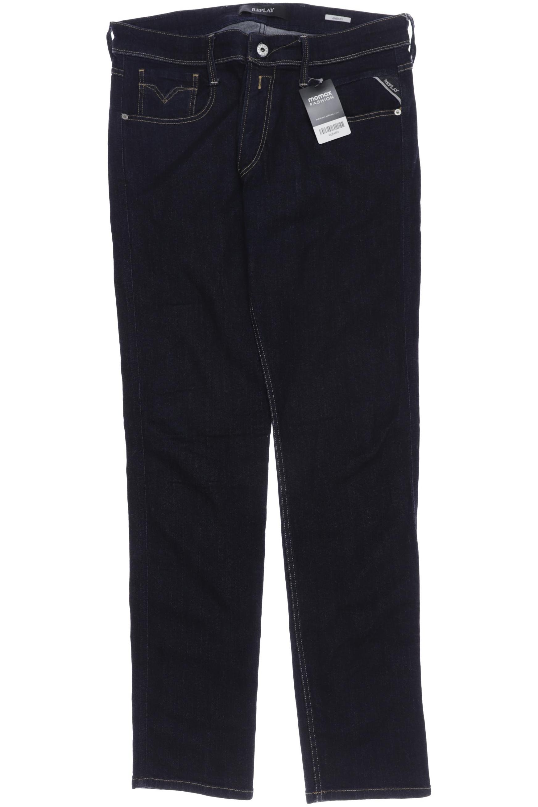 

Replay Herren Jeans, marineblau, Gr. 34