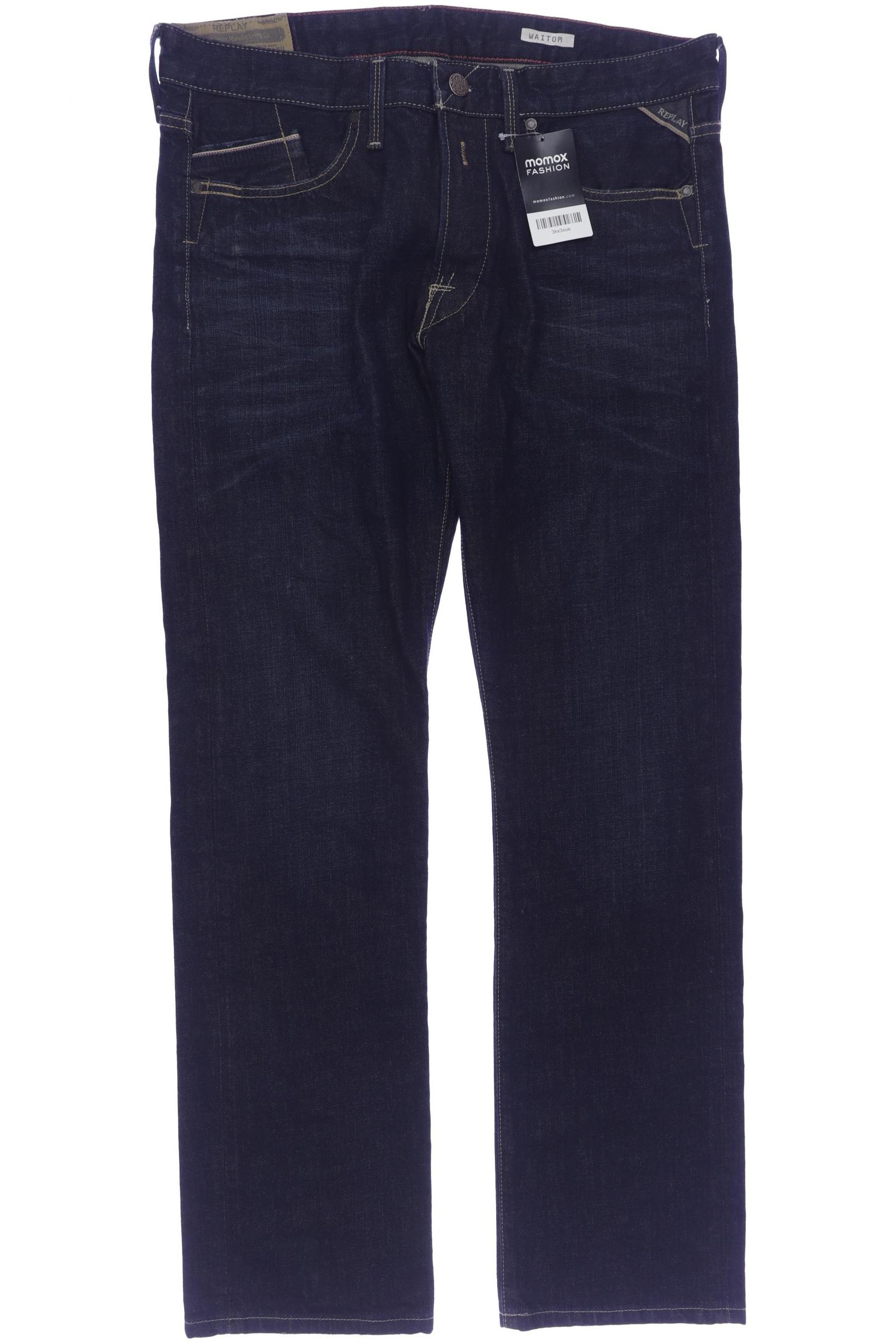 

Replay Herren Jeans, marineblau, Gr. 33