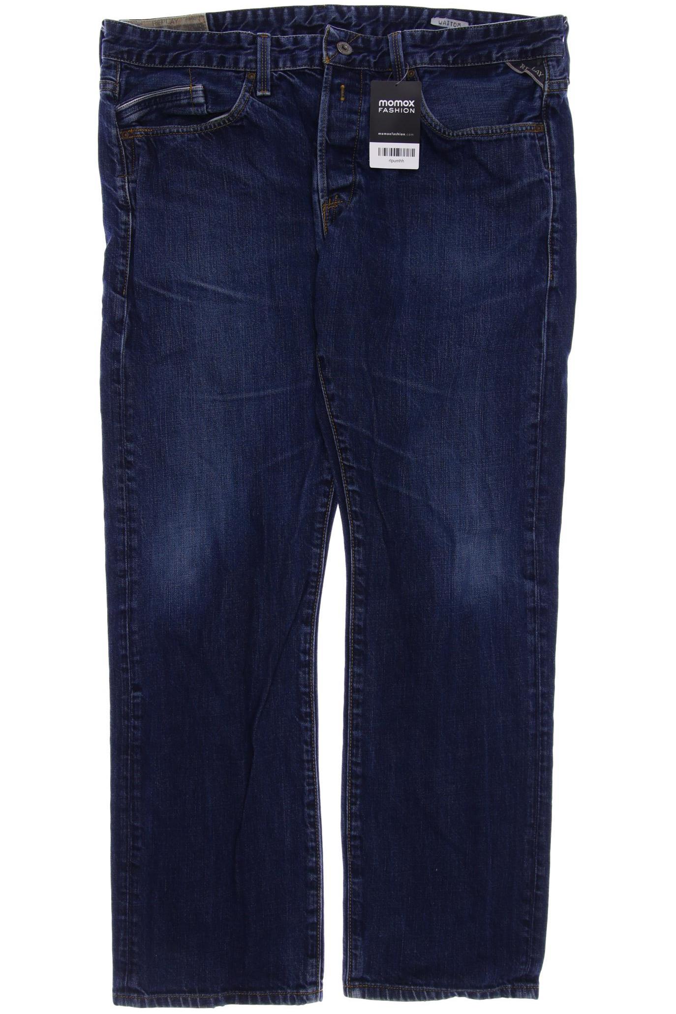 

Replay Herren Jeans, marineblau