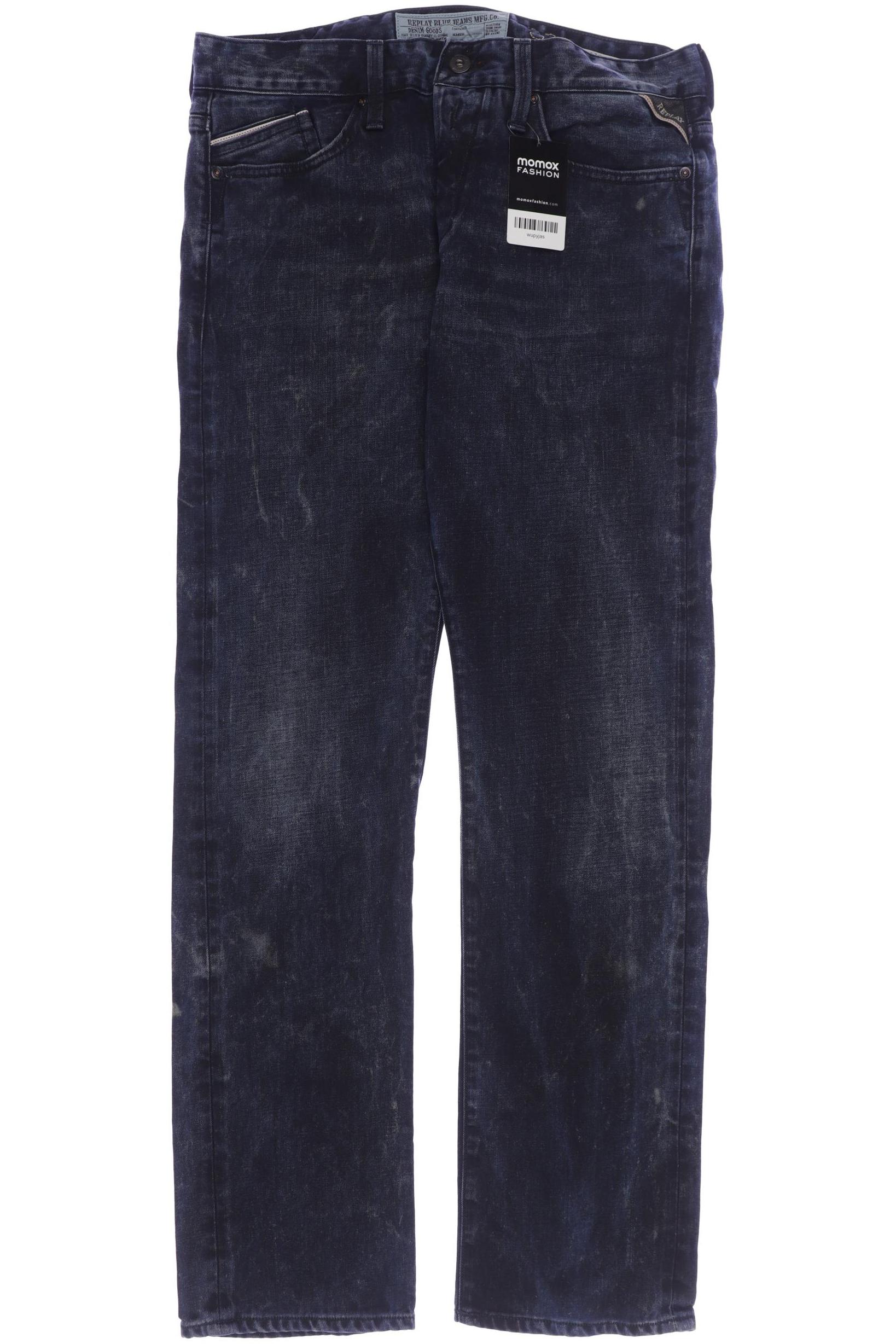 

Replay Herren Jeans, marineblau, Gr. 33