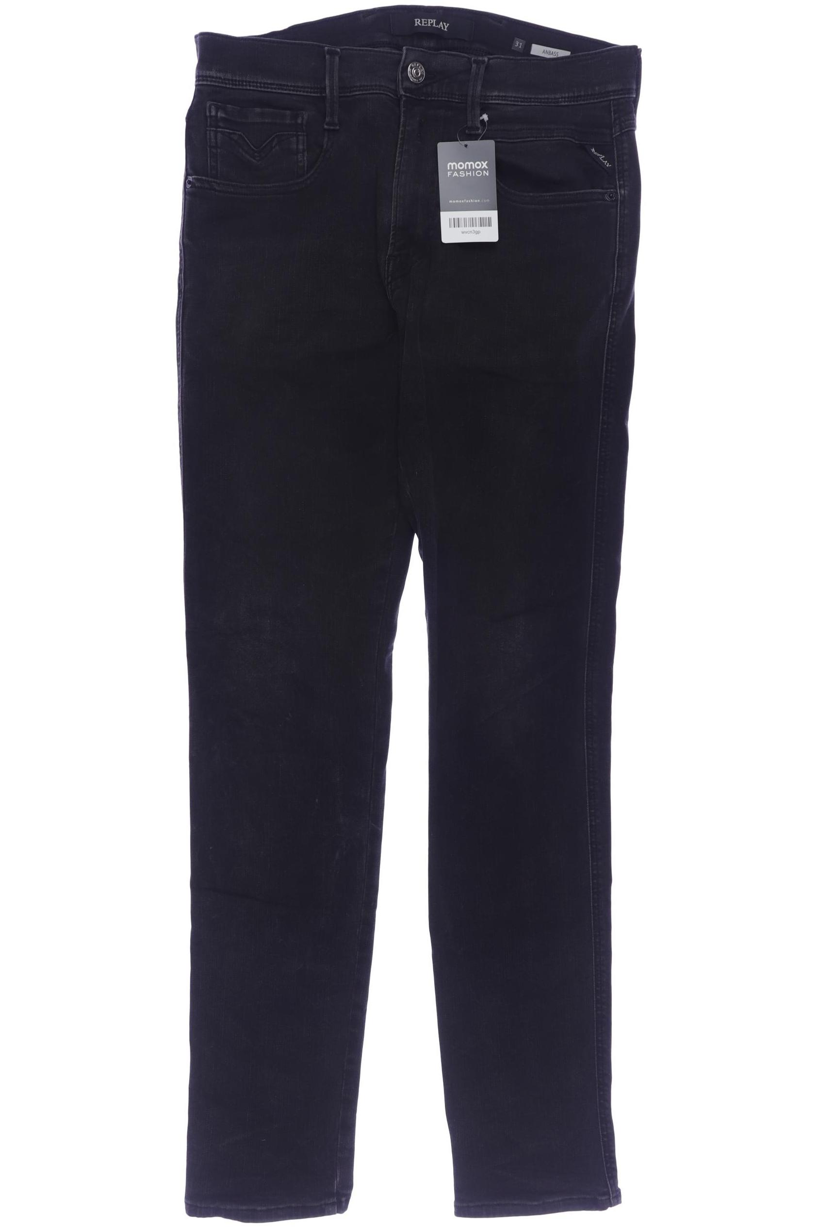 

Replay Herren Jeans, schwarz, Gr. 31