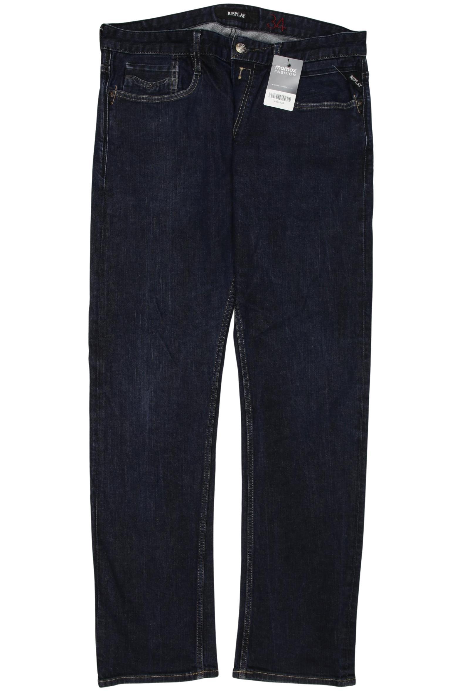 

Replay Herren Jeans, marineblau, Gr. 34