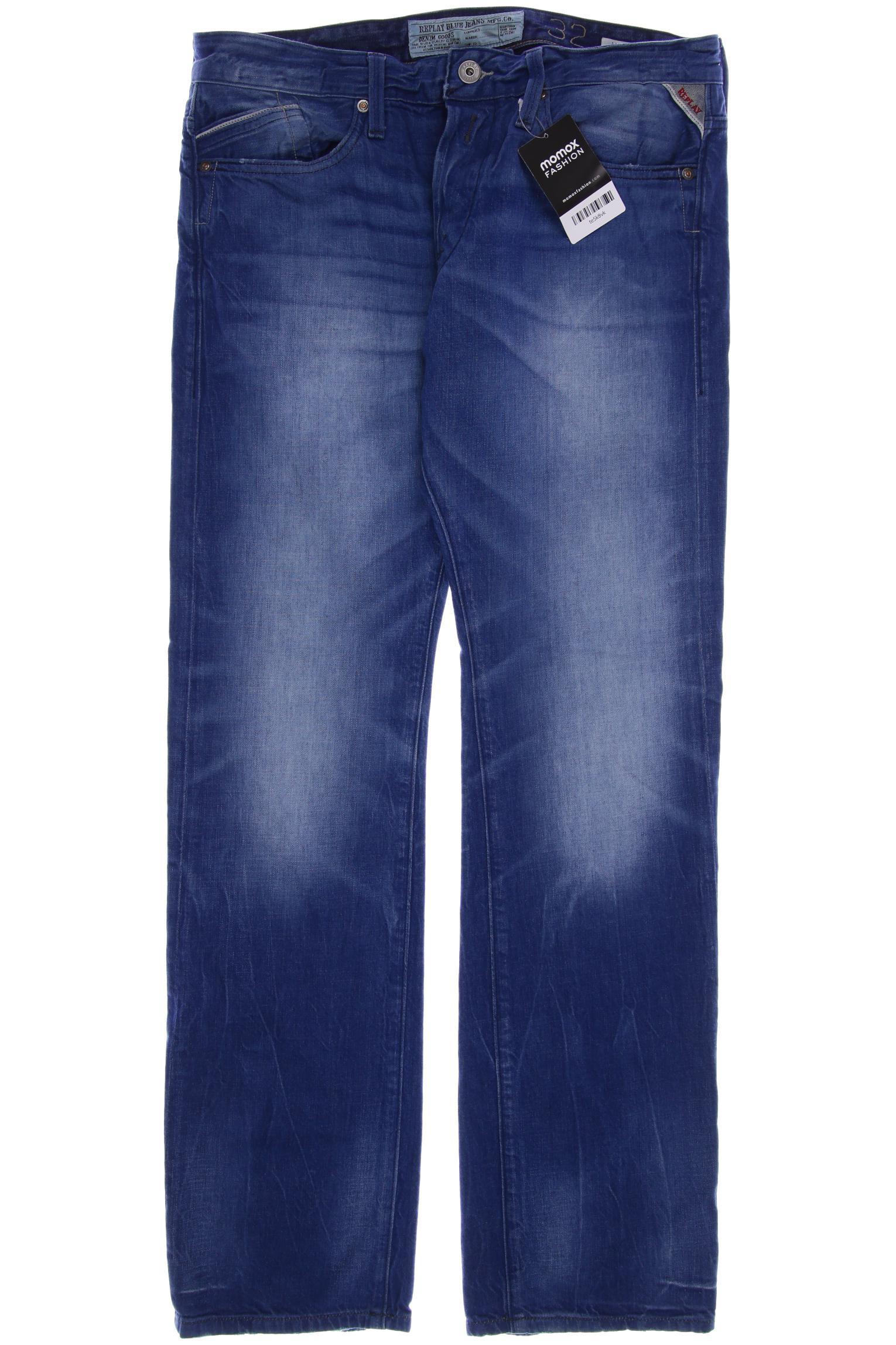 

Replay Herren Jeans, blau