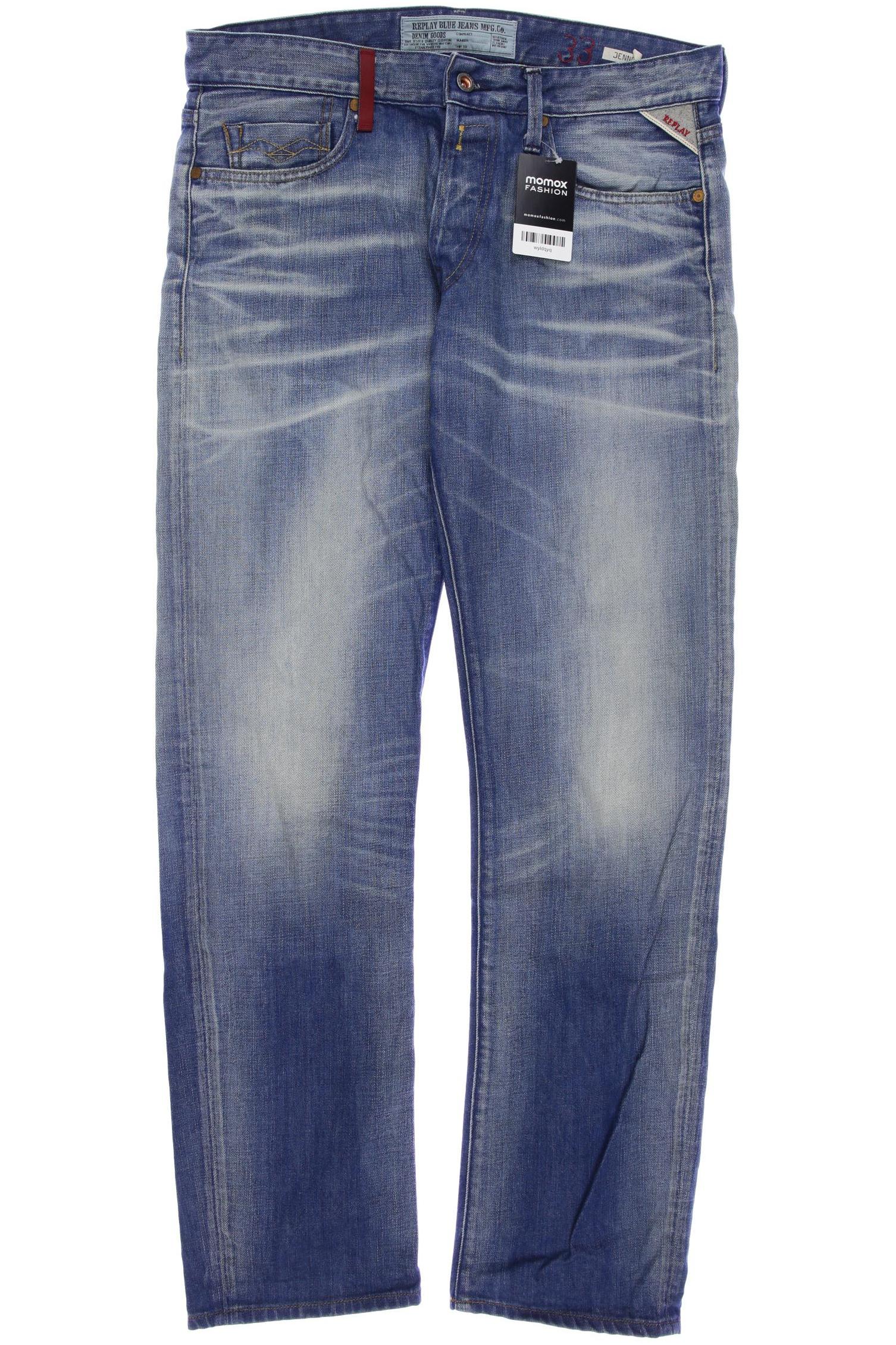 

Replay Herren Jeans, blau