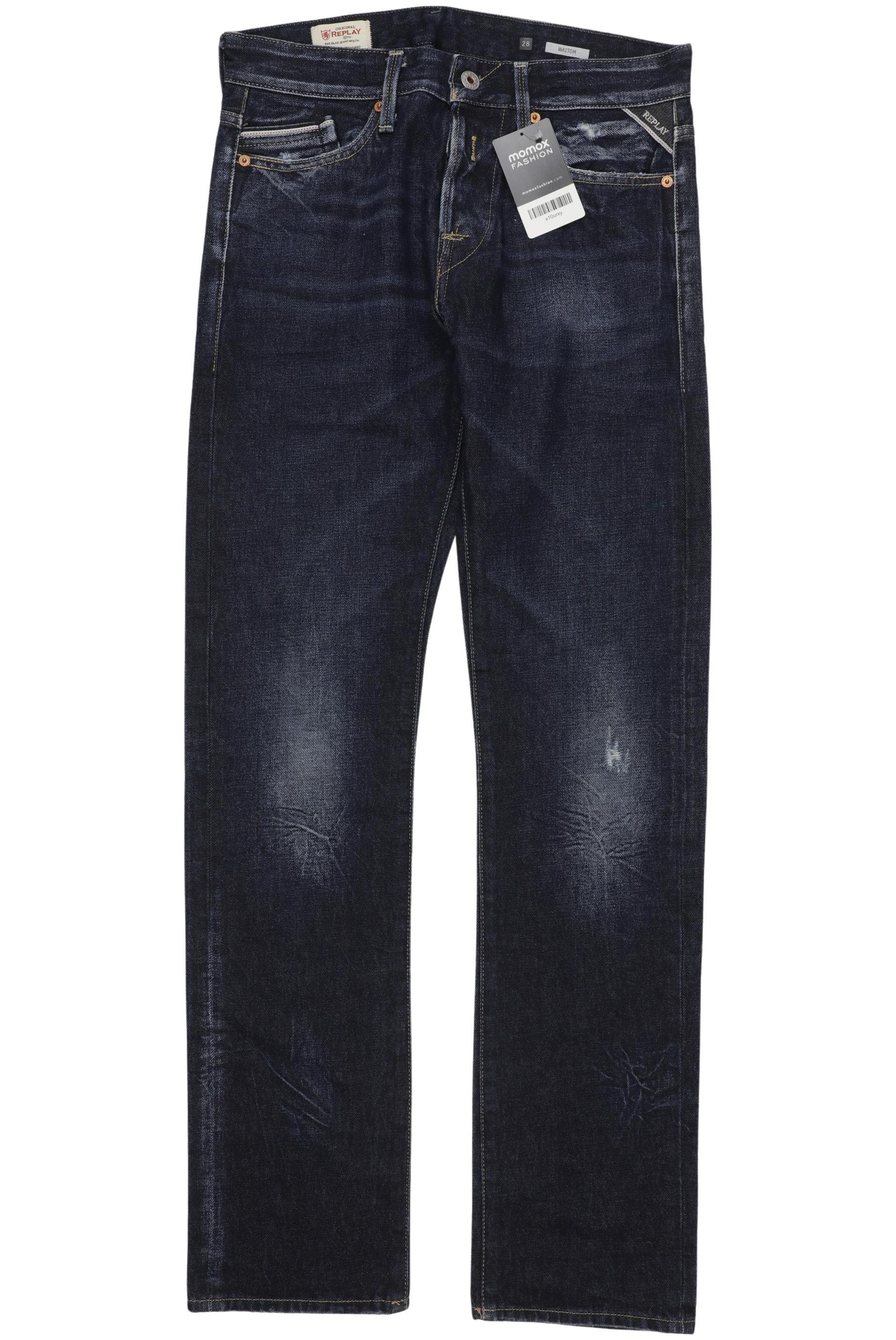 

Replay Herren Jeans, marineblau, Gr. 28