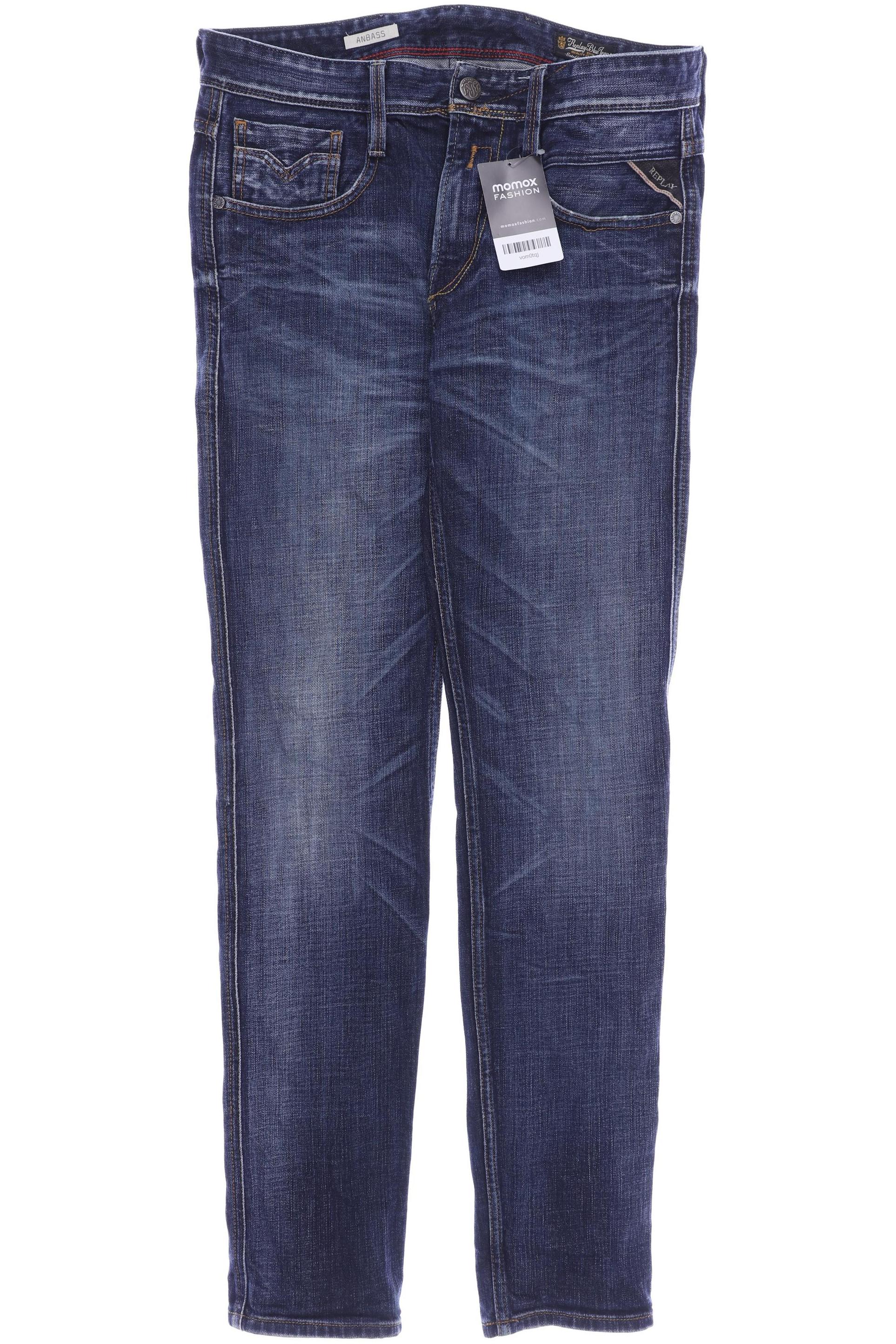 

Replay Herren Jeans, marineblau