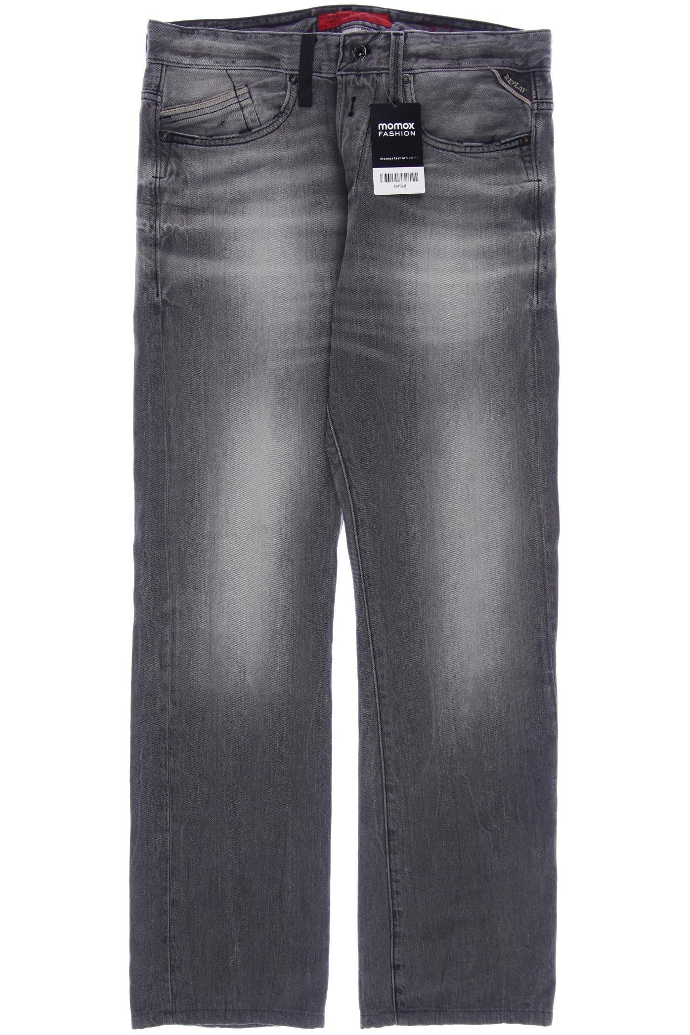 

Replay Herren Jeans, grau, Gr. 32