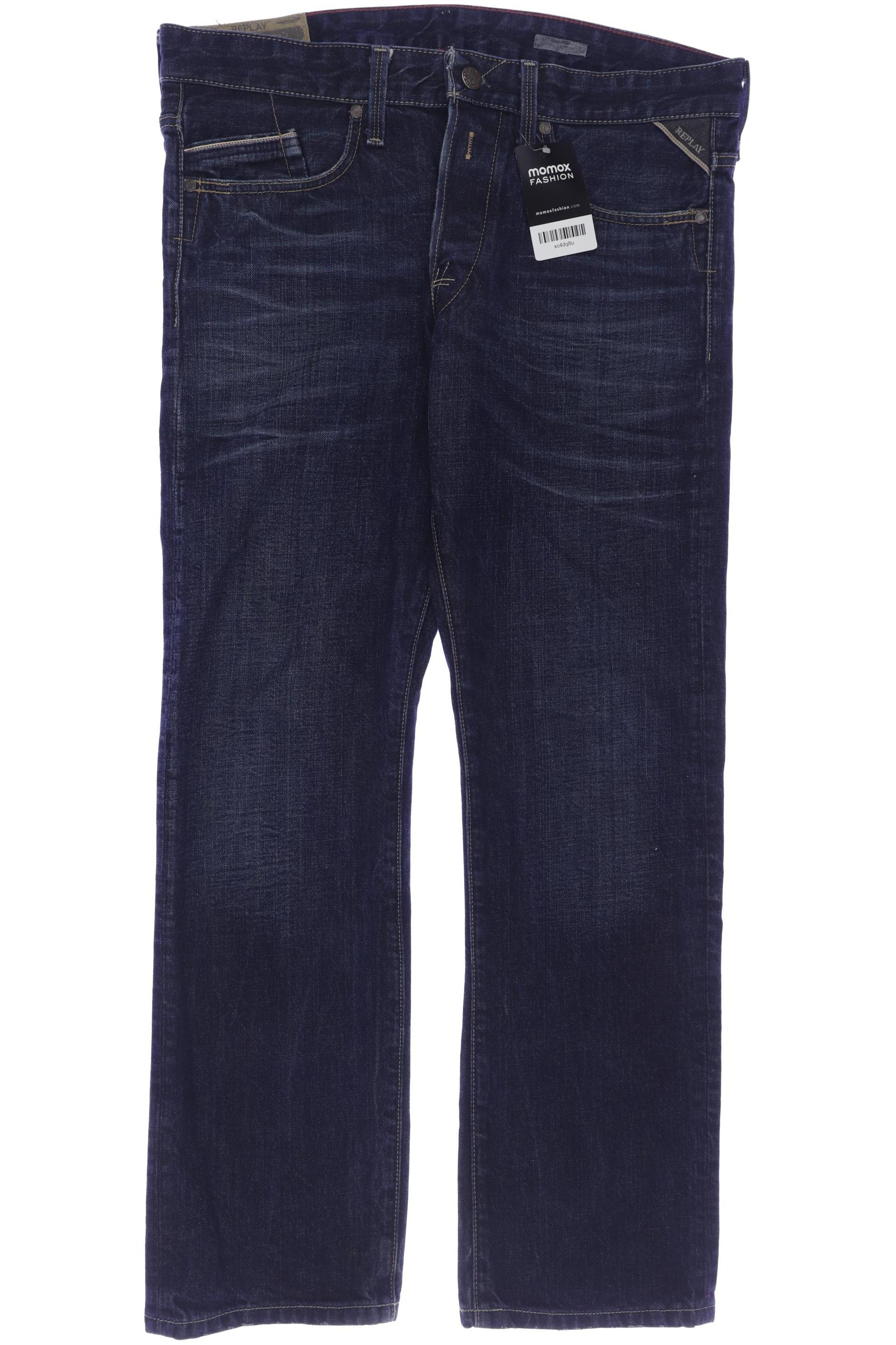 

Replay Herren Jeans, marineblau, Gr. 33