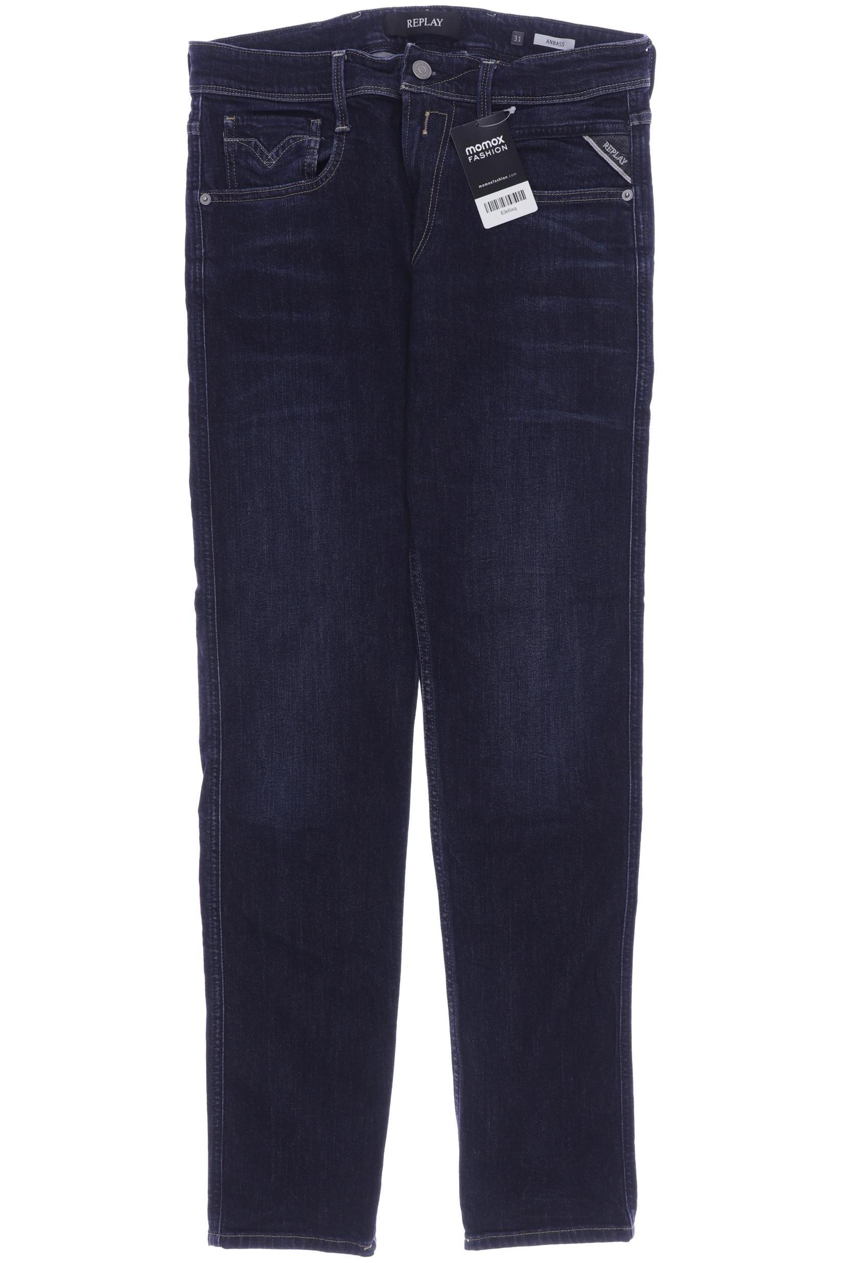 

Replay Herren Jeans, marineblau, Gr. 48