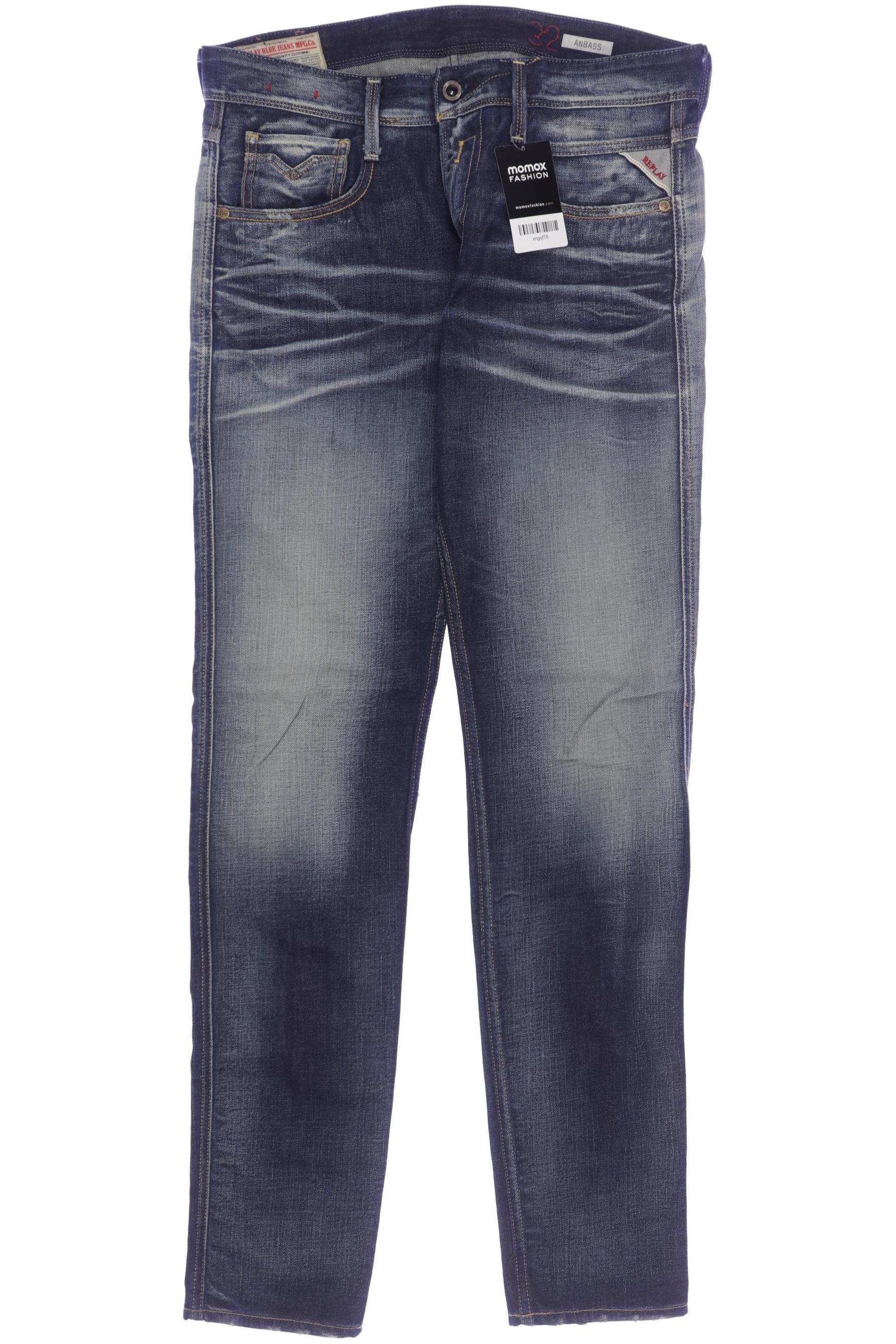 

Replay Herren Jeans, marineblau, Gr. 32