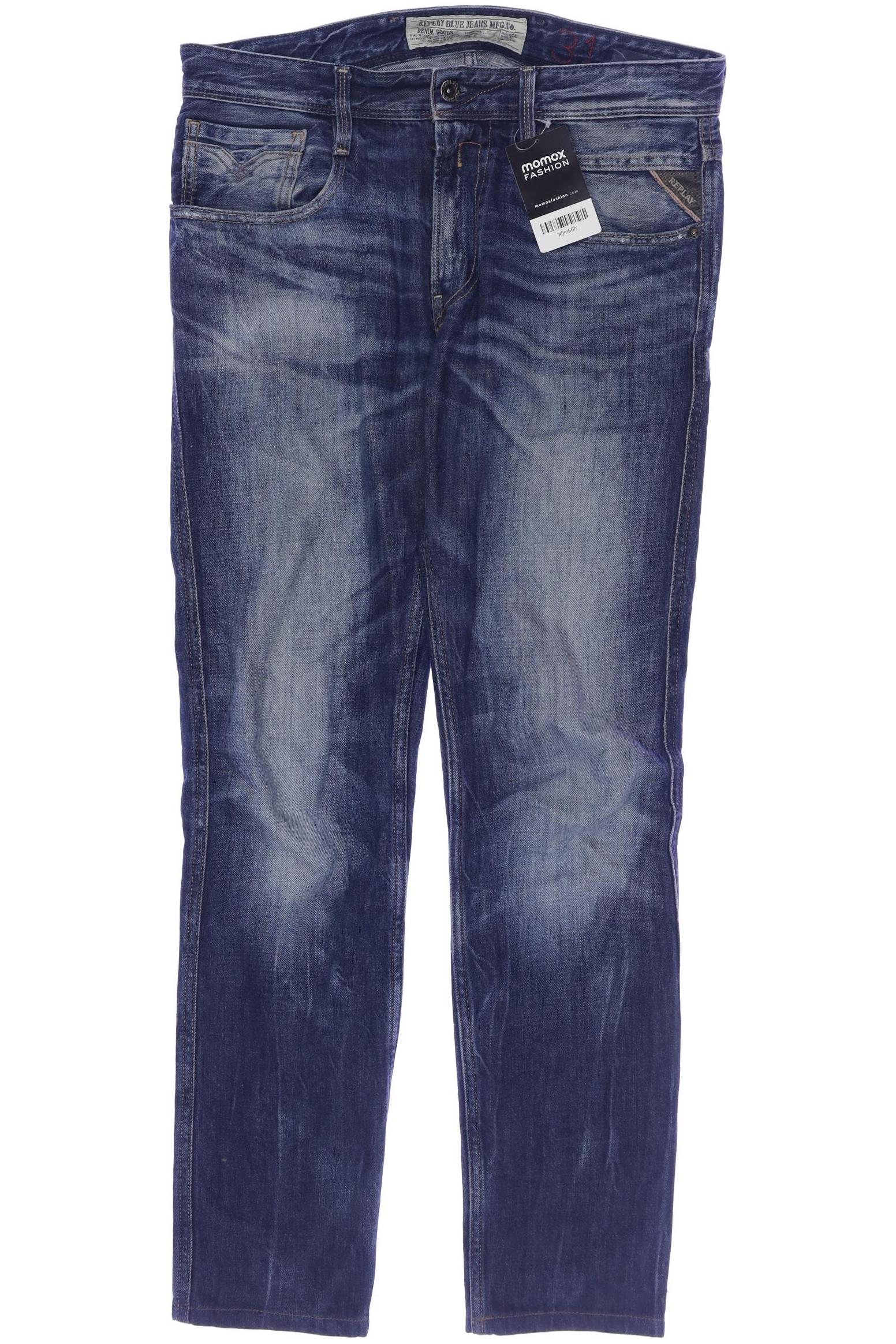 

Replay Herren Jeans, marineblau, Gr. 31