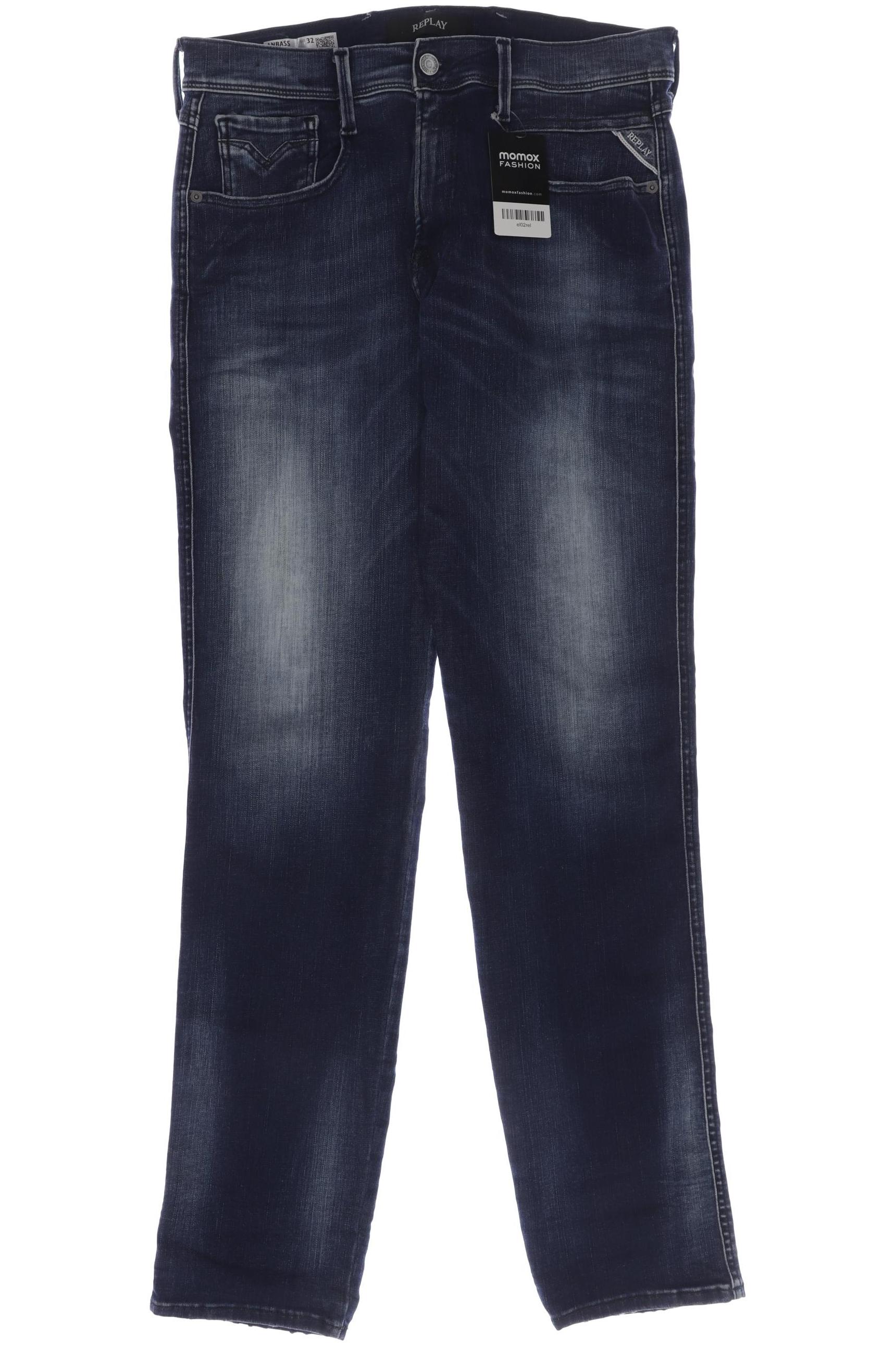 

Replay Herren Jeans, marineblau, Gr. 32