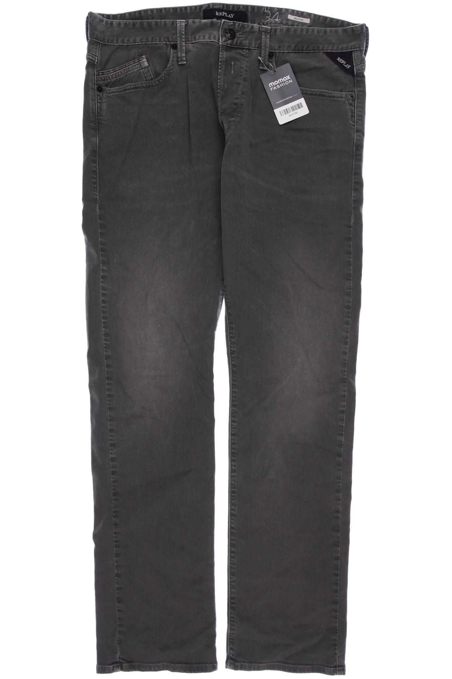 

Replay Herren Jeans, grau, Gr. 52