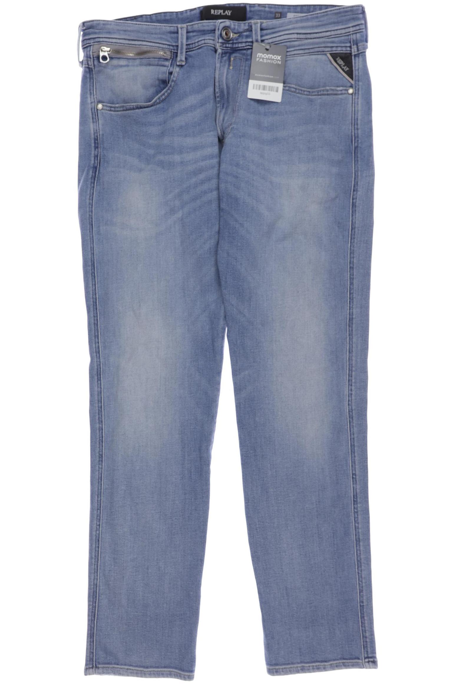

Replay Herren Jeans, blau, Gr. 33