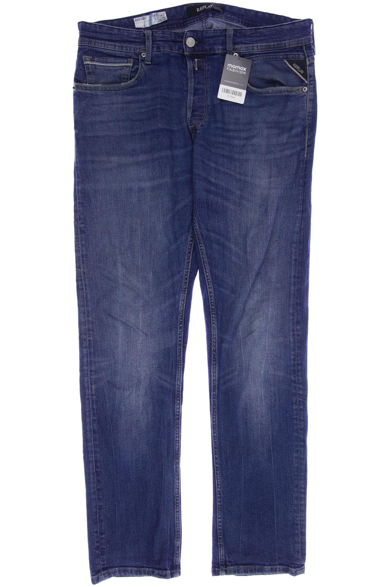 

Replay Herren Jeans, blau