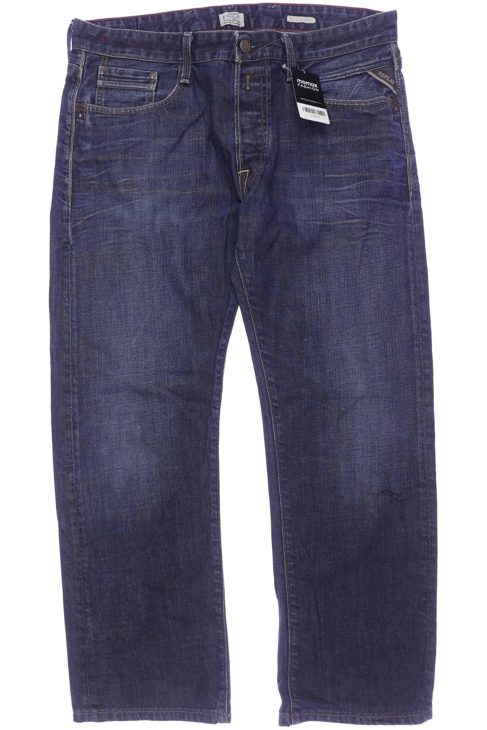 

Replay Herren Jeans, marineblau, Gr. 34