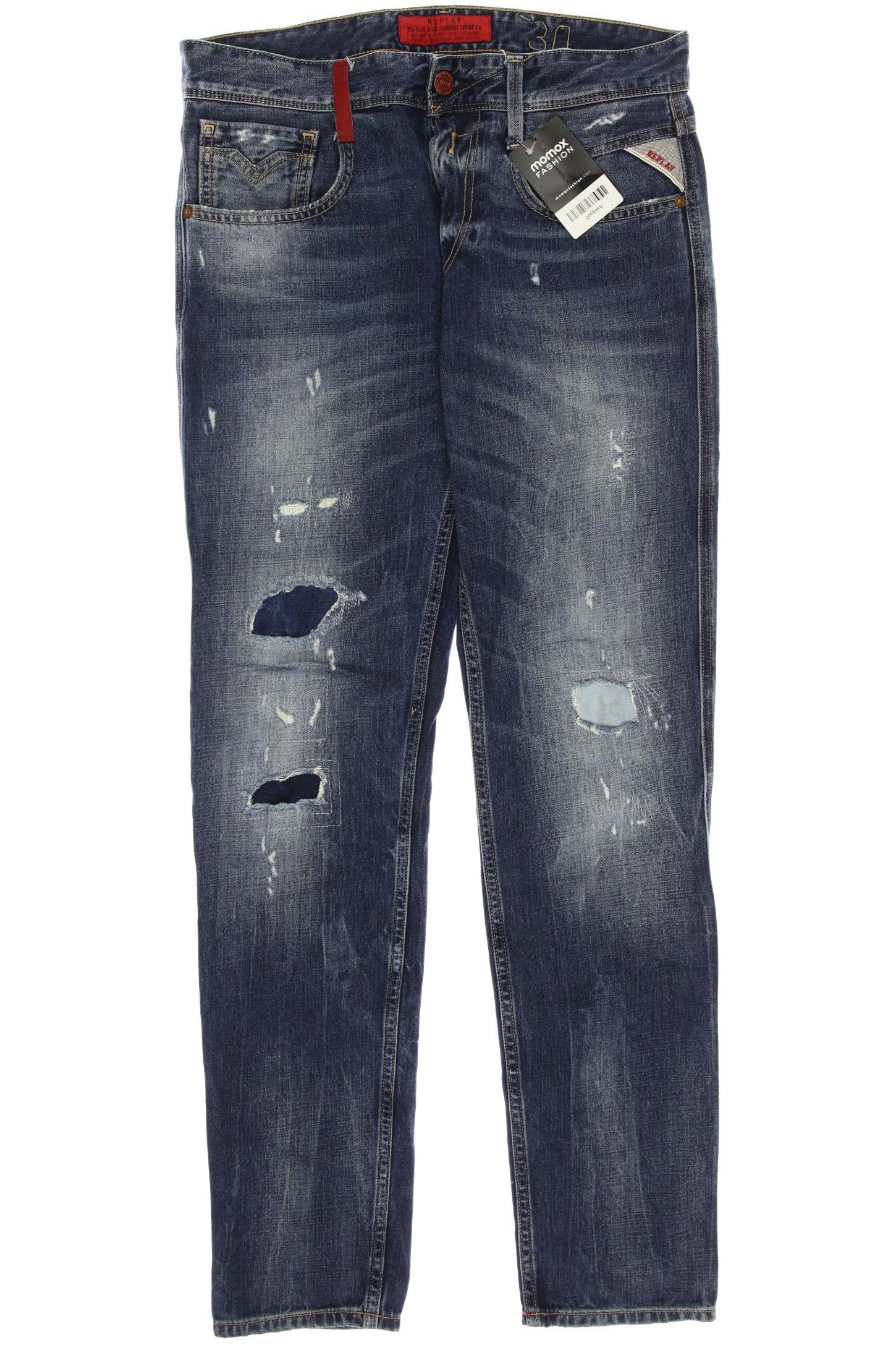 

Replay Herren Jeans, blau