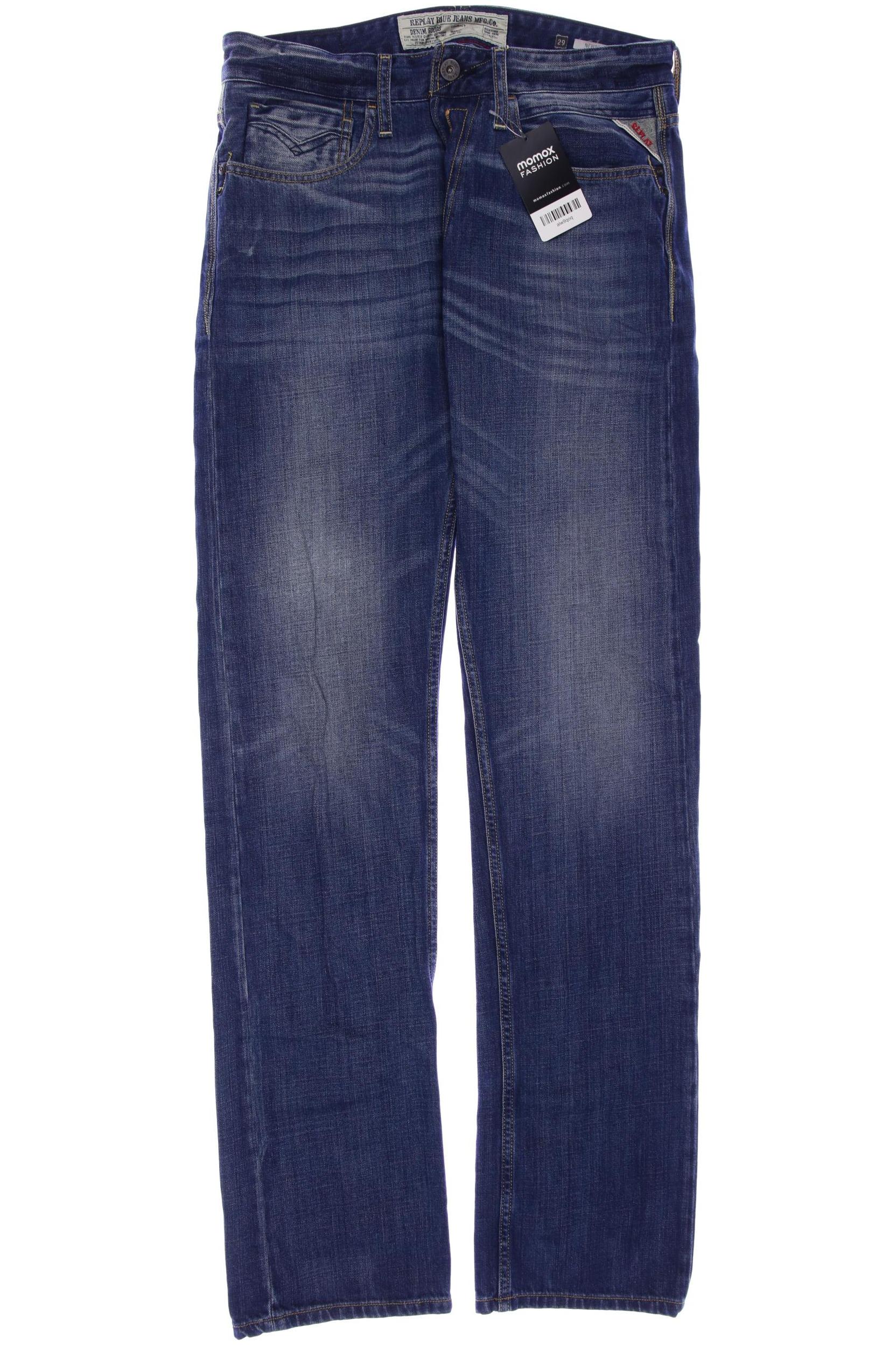 

Replay Herren Jeans, blau