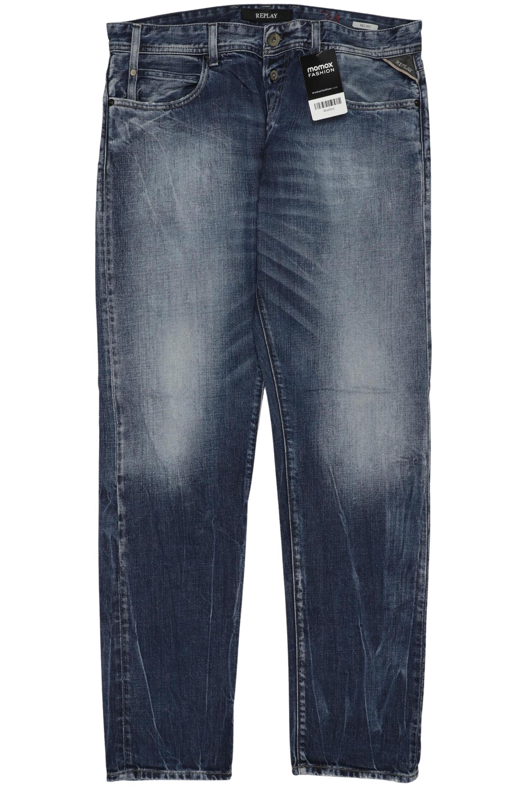 

Replay Herren Jeans, blau, Gr. 34