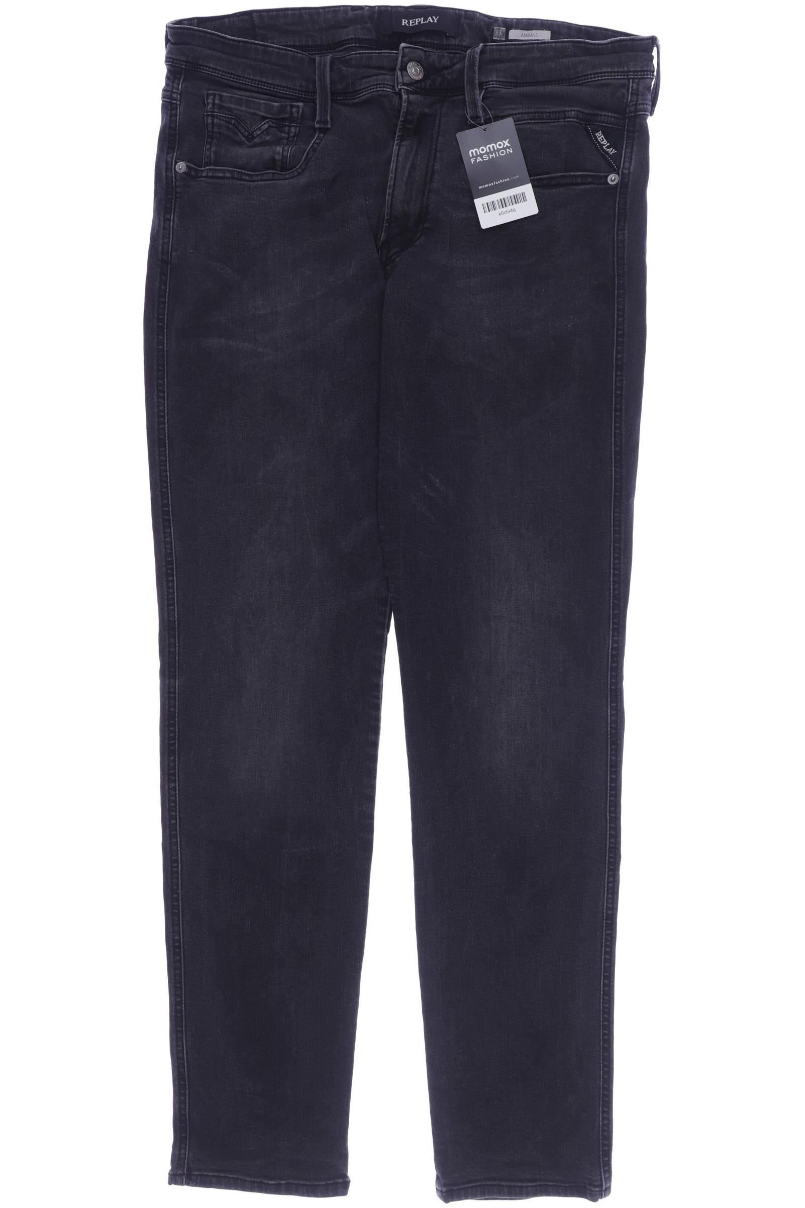 

Replay Herren Jeans, grau, Gr. 33