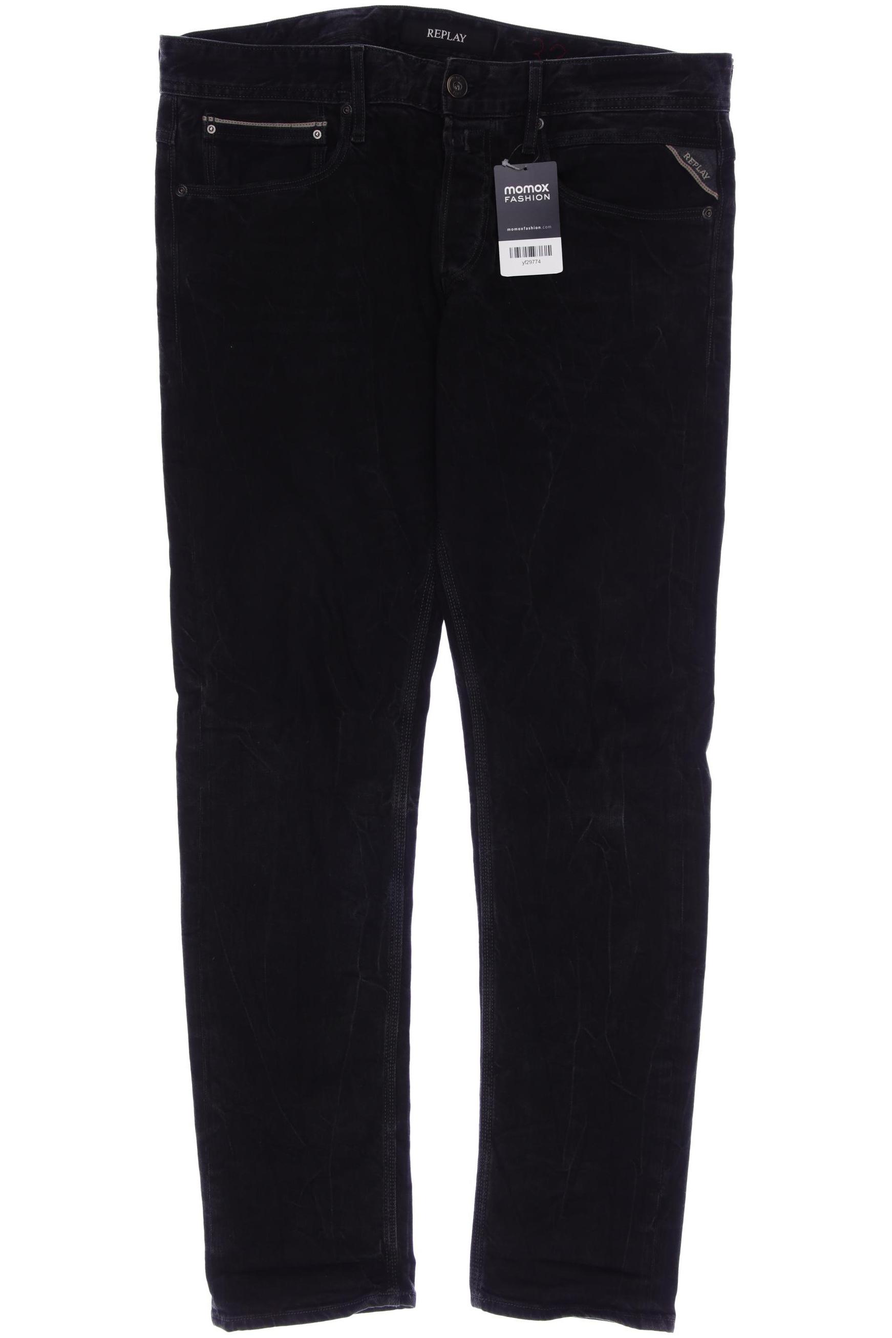 

Replay Herren Jeans, schwarz, Gr. 32