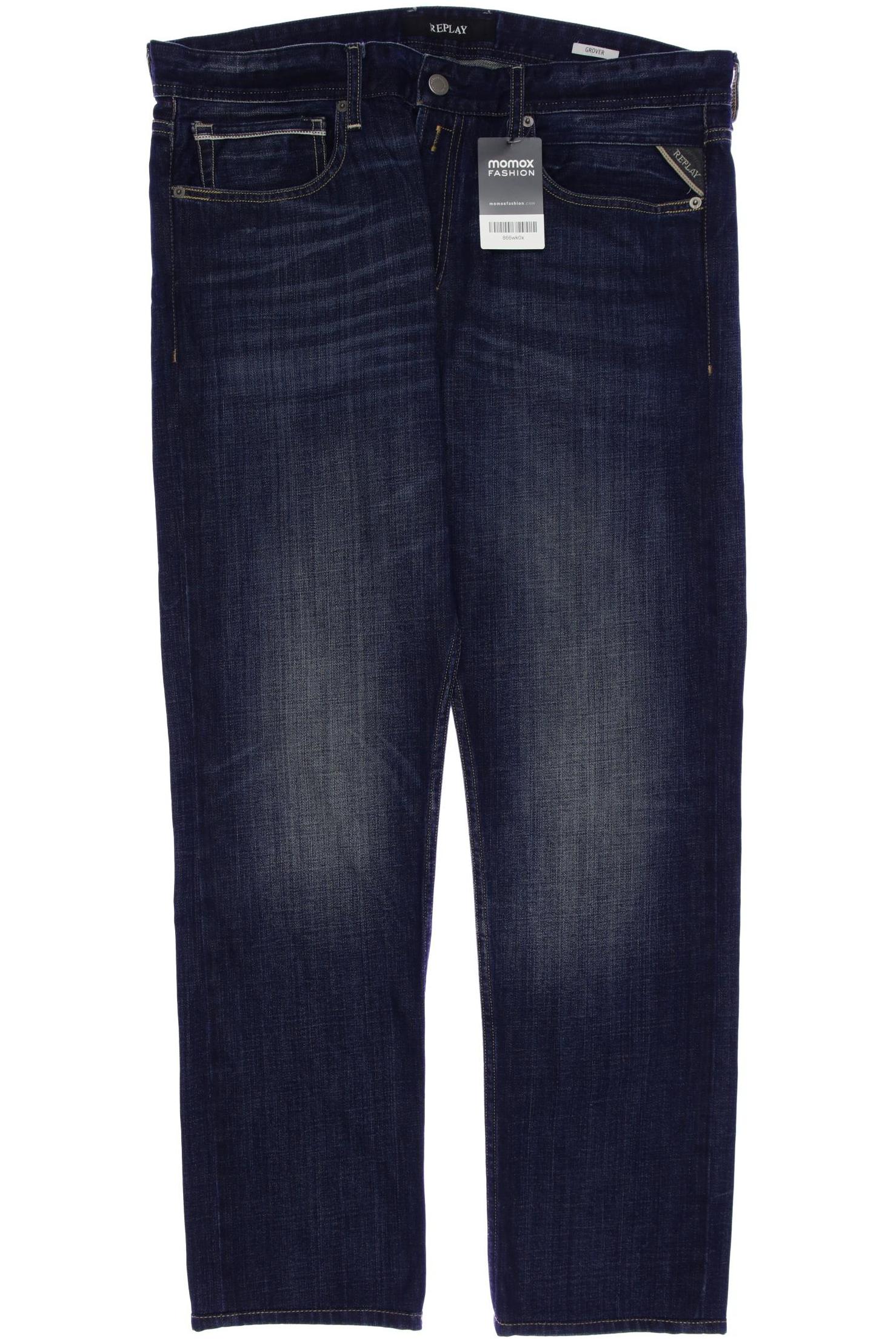 

Replay Herren Jeans, marineblau, Gr. 37