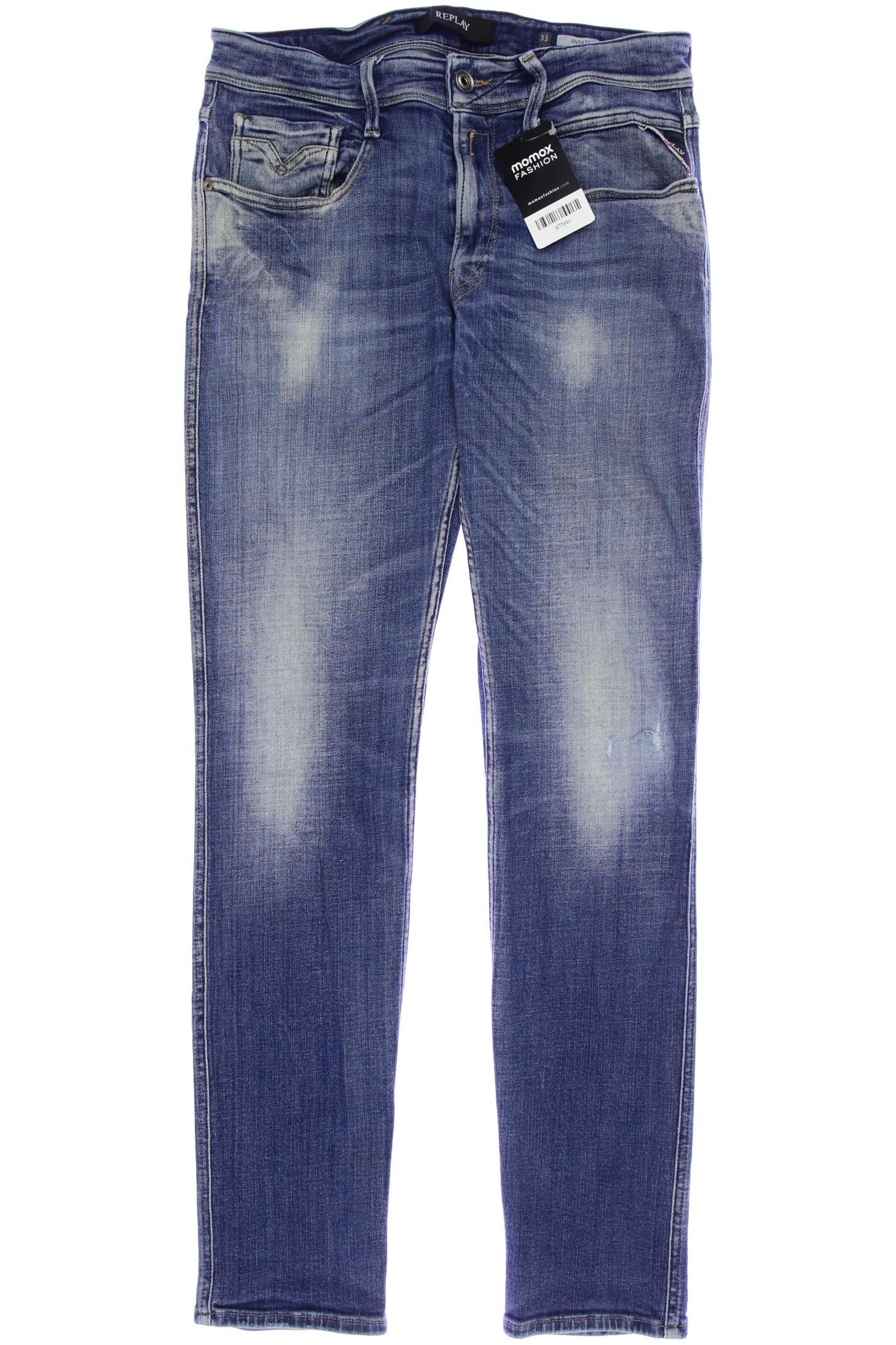 

Replay Herren Jeans, blau, Gr. 33
