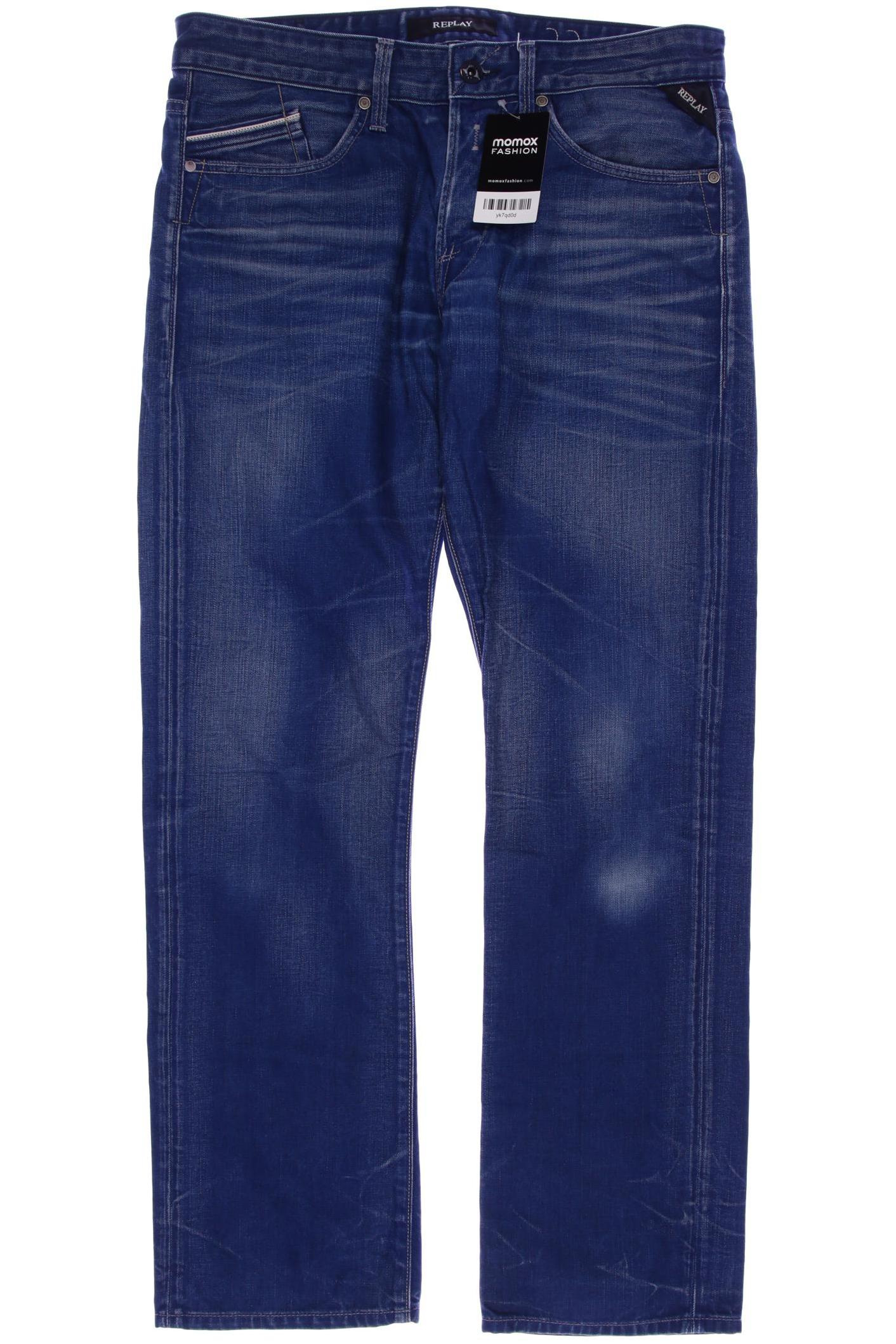 

Replay Herren Jeans, blau