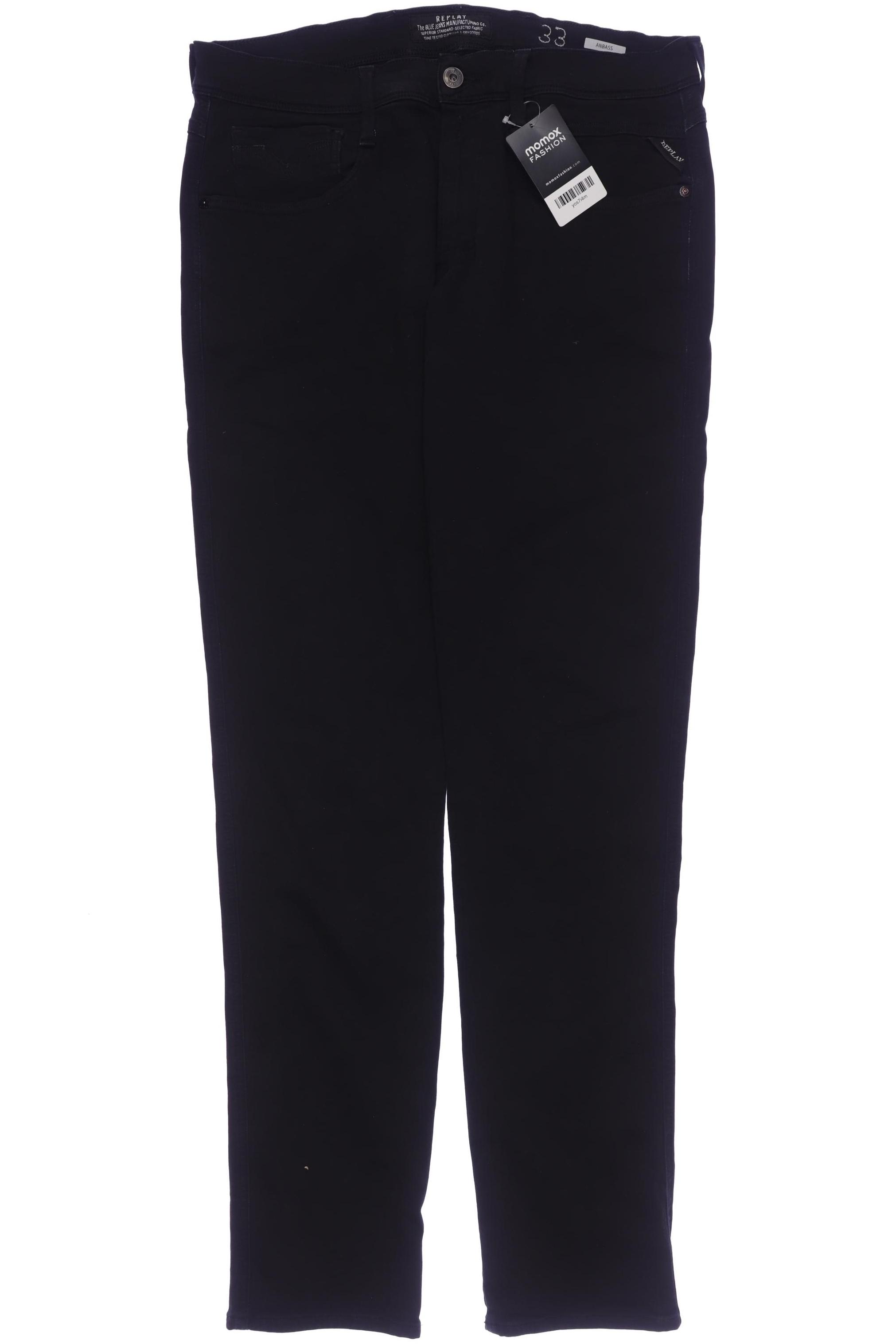 

Replay Herren Jeans, schwarz, Gr. 33