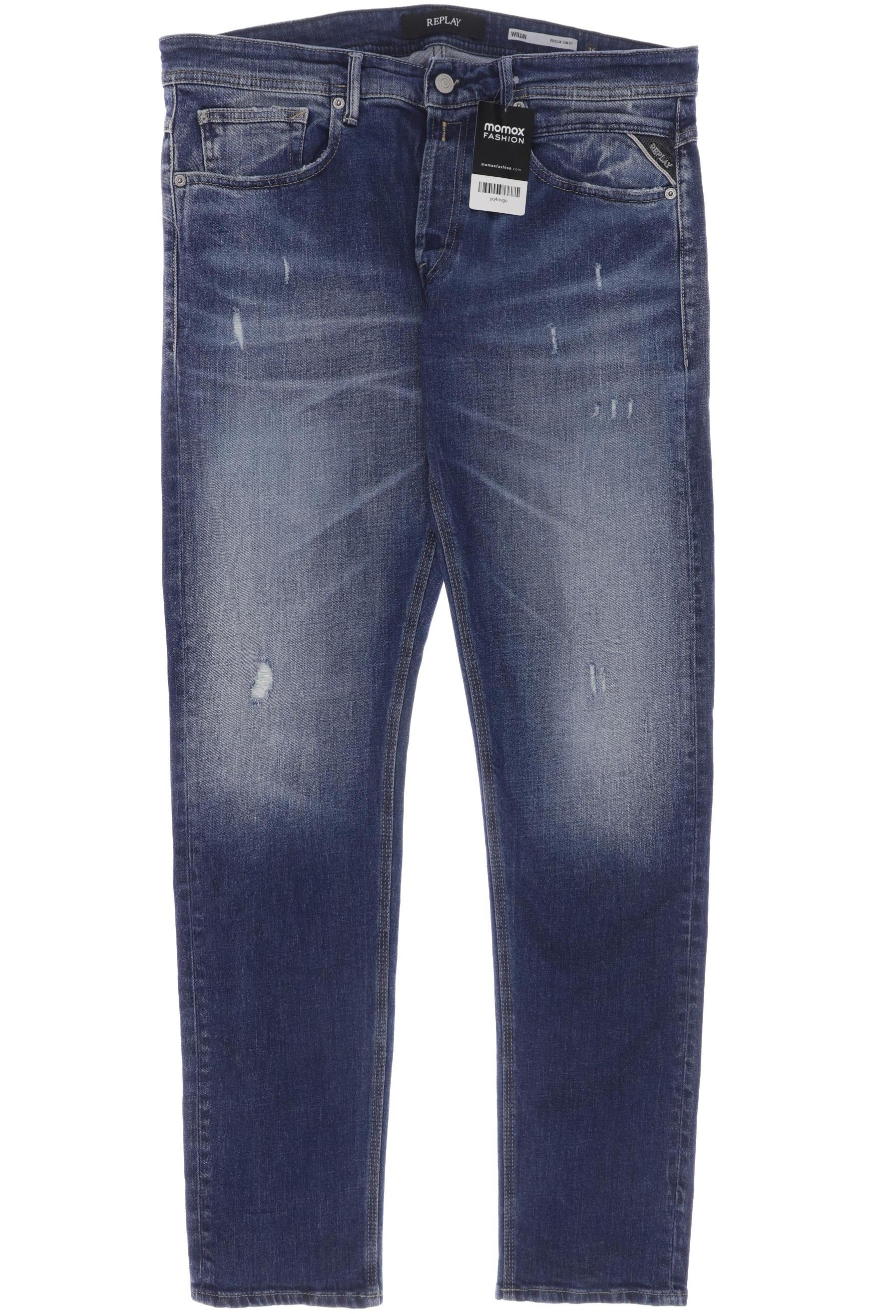

Replay Herren Jeans, marineblau, Gr. 36
