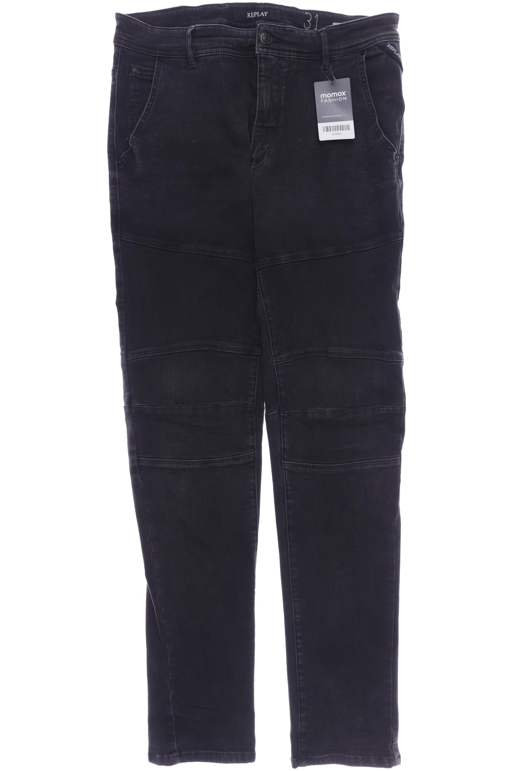 

Replay Herren Jeans, schwarz